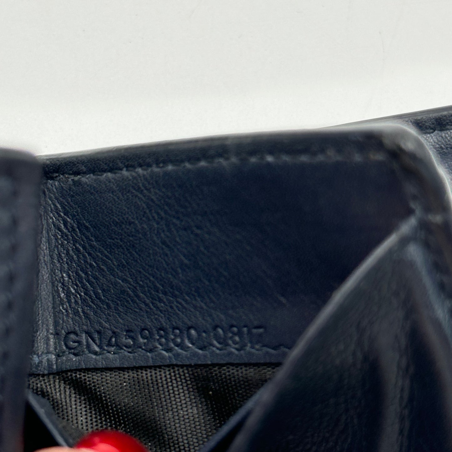 Authentic YSL Calfskin Compact Trifold Wallet