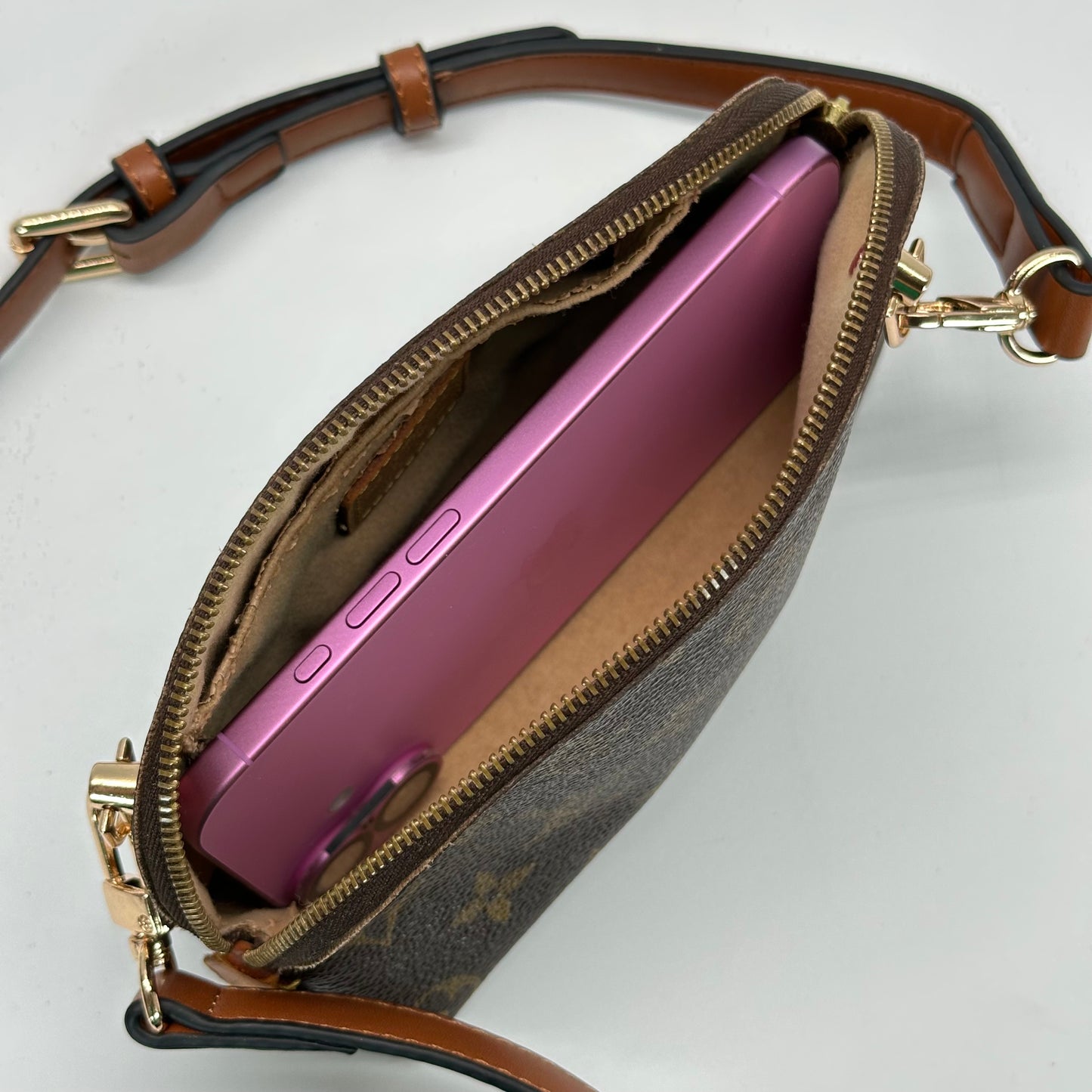 Authentic Louis Vuitton Monogram Cosmetic Pouch Crossbody