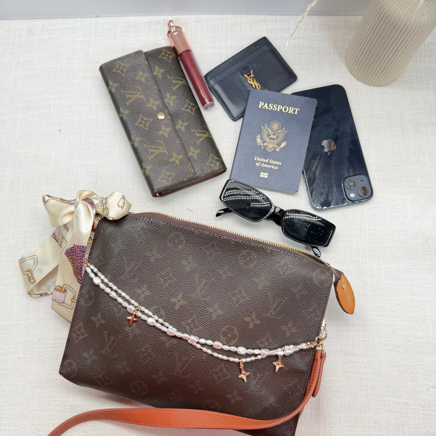 Authentic Louis Vuitton Monogram Toiletry 26 Crossbody