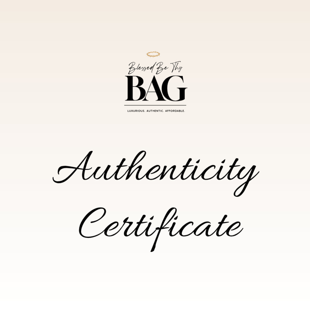 Authenticity Certificate (N/A for CHANEL)