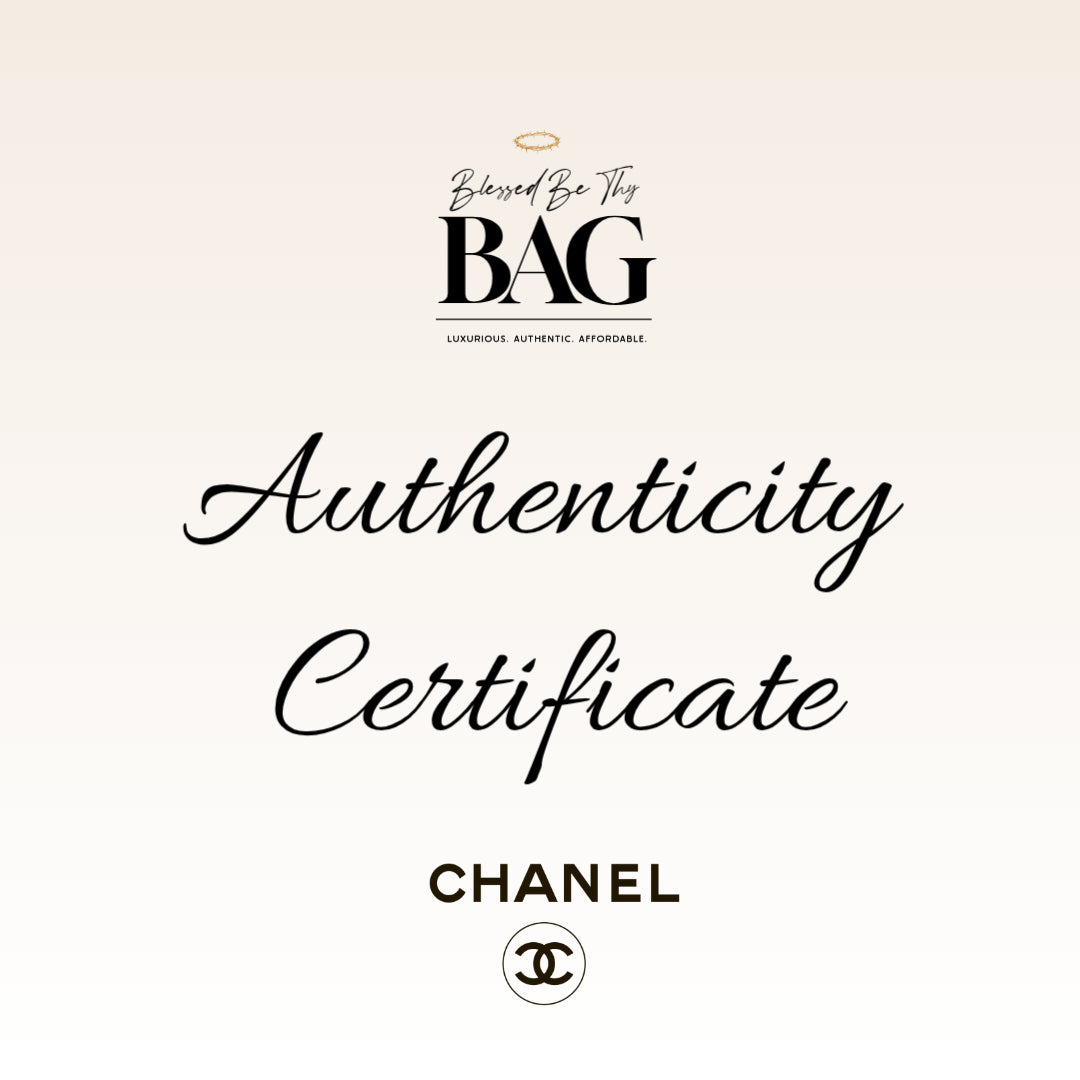 Authenticity Certificate for CHANEL
