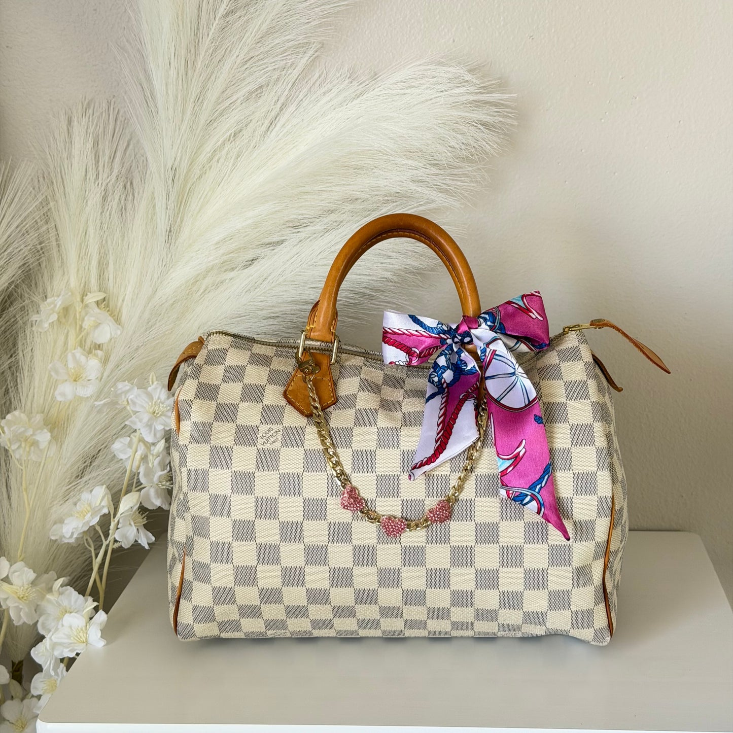 Authentic Louis Vuitton 2007 Damier Azur Speedy 30