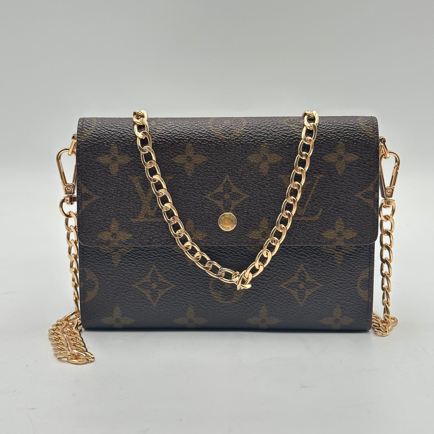Authentic 1994 Louis Vuitton Monogram Trifold Bilets Wallet Crossbody