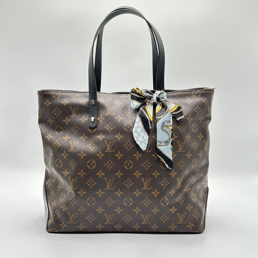 Authentic Louis Vuitton 1999 Monogram Cabas Mezzo Tote
