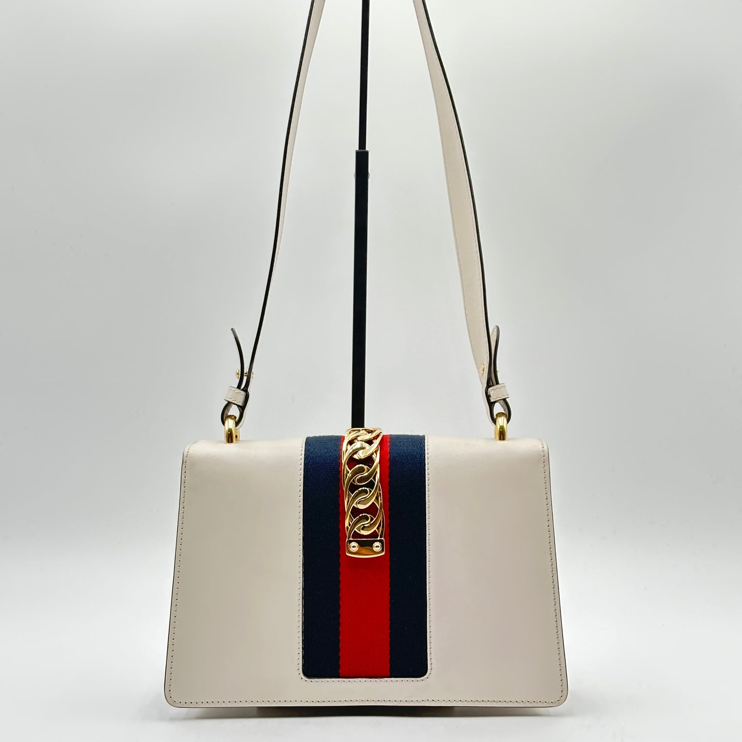 Authentic GUCCI Small Off White Sylvie