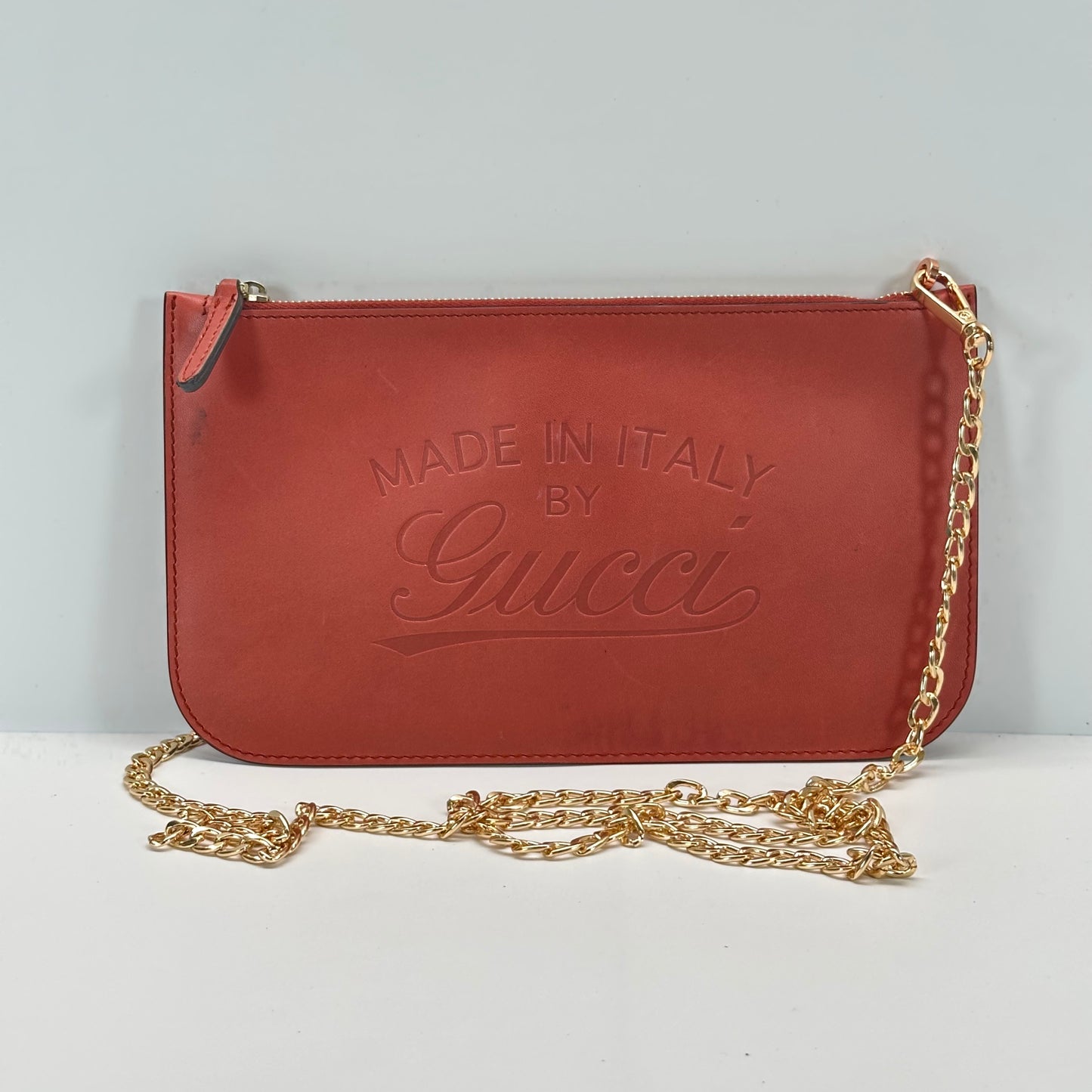 Authentic GUCCI GG Canvas Medium Craft Tote + Wristlet