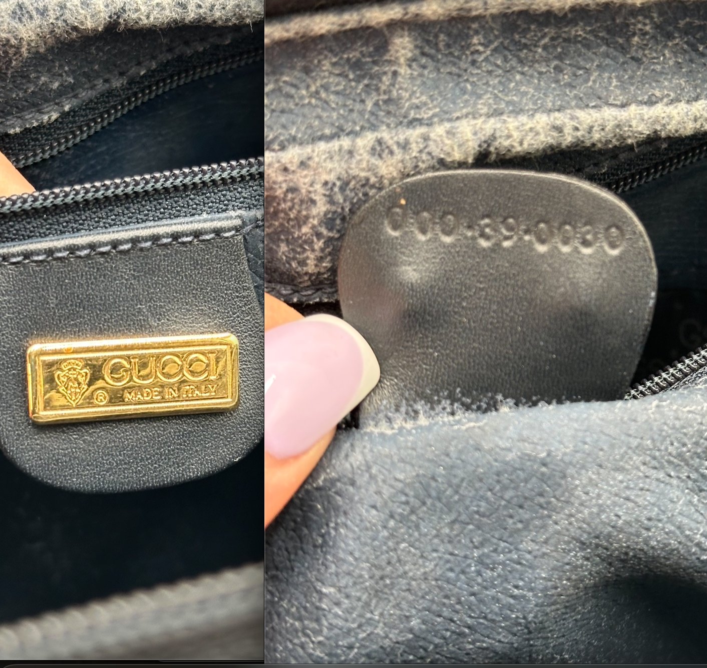 Authentic GUCCI Vintage Mini Boston Handbag