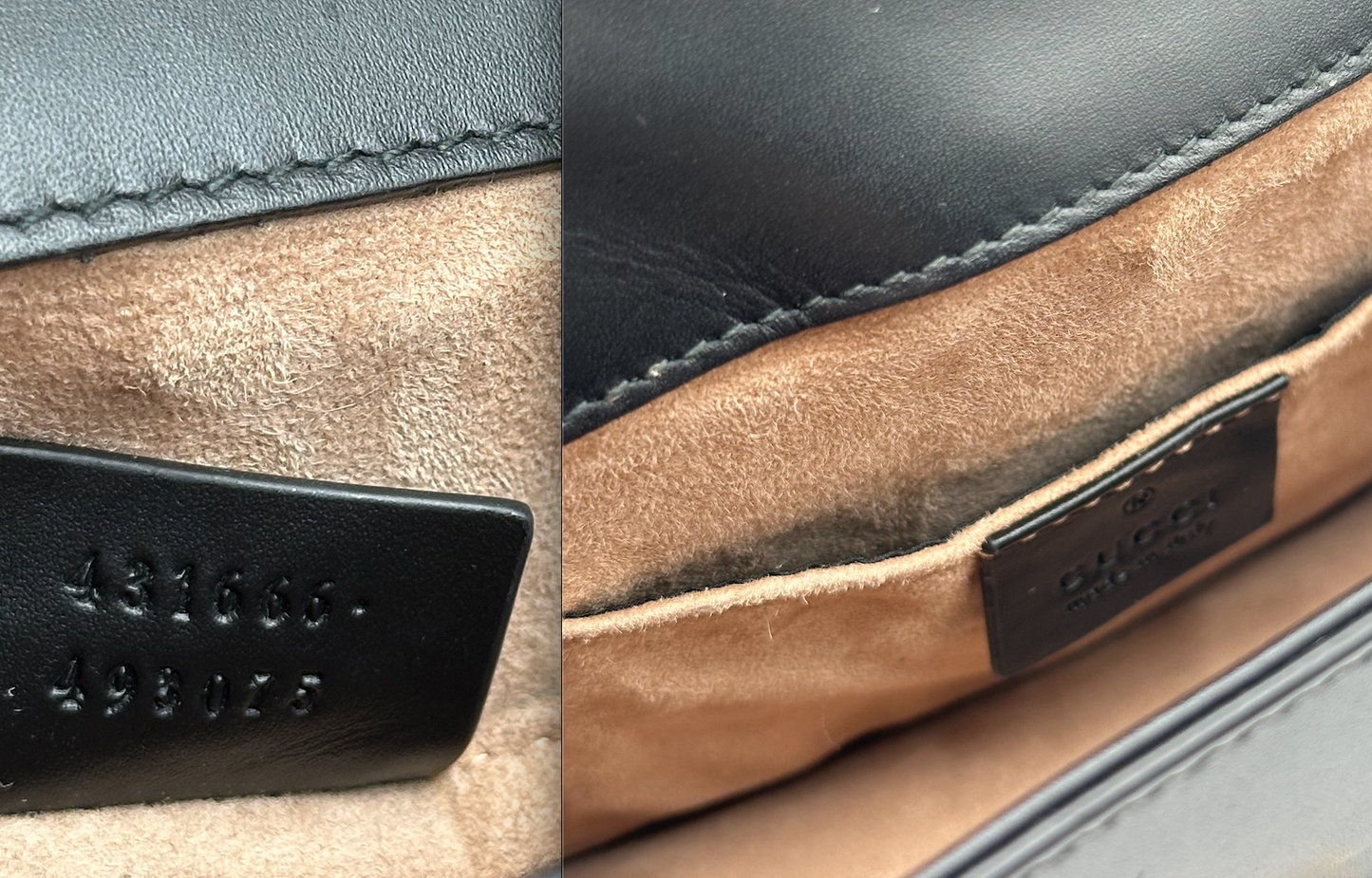 Authentic GUCCI Mini Black Sylvie