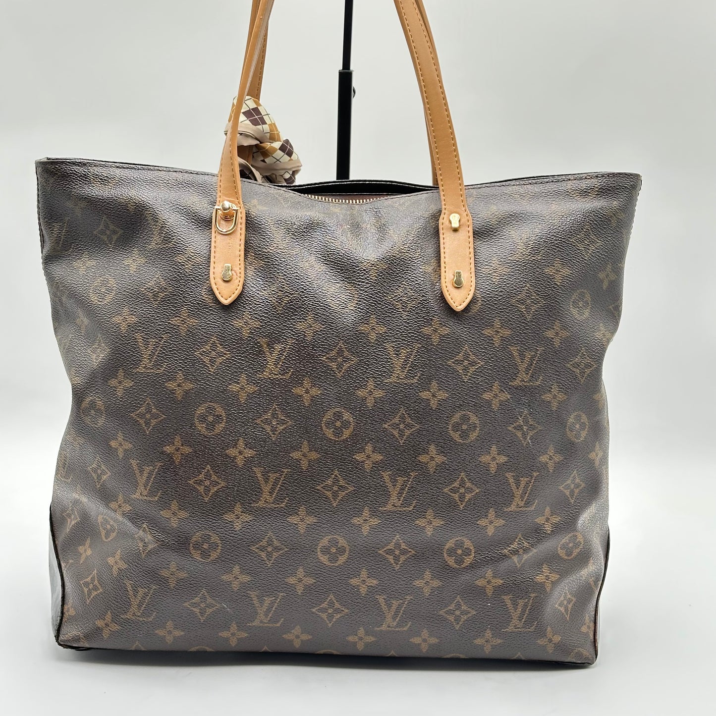 Authentic Louis Vuitton 2000 Monogram Cabas Mezzo Tote