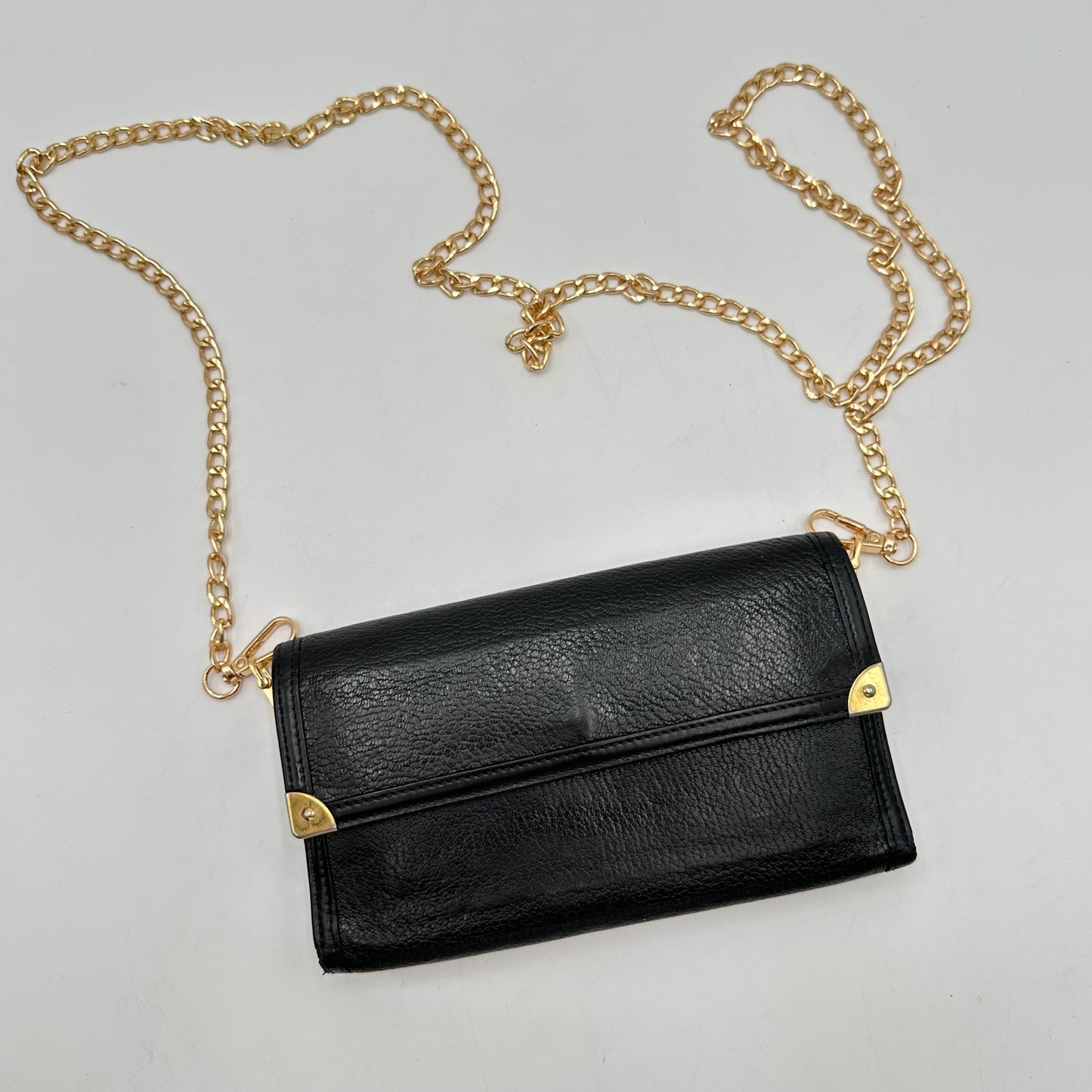 Authentic Louis Vuitton 2005 Suhali Black Trifold Wallet Crossbody