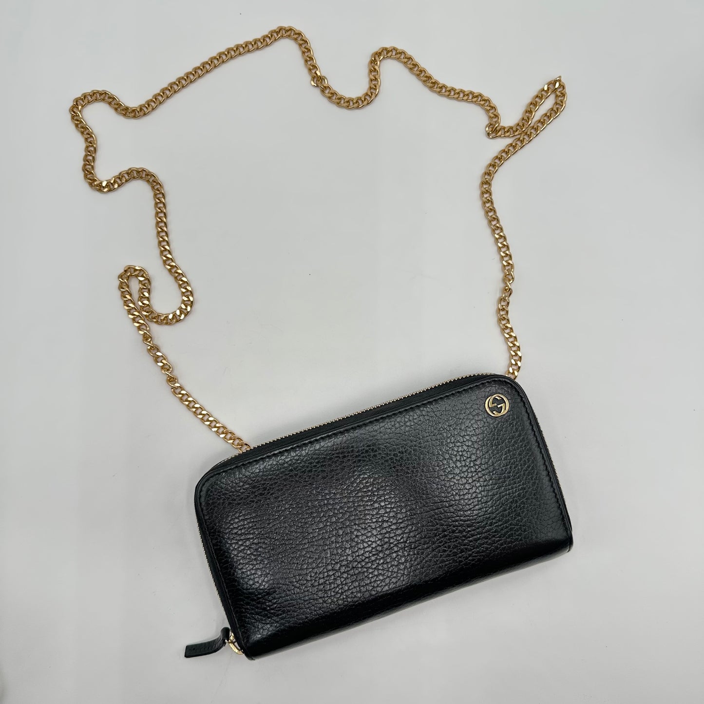 Authentic GUCCI Calfskin Zipper Wallet