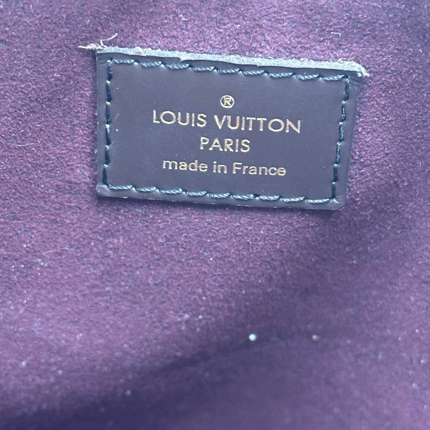 Authentic Louis Vuitton 2016 Damier Ebene Brompton 2-Way Tote