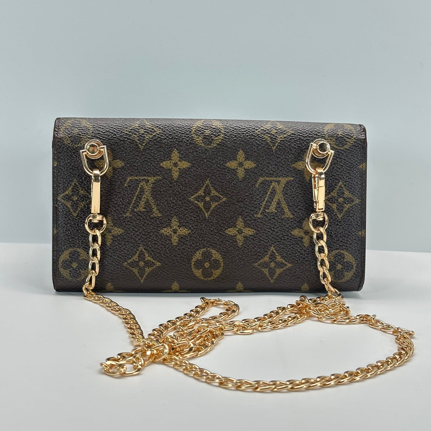 Gold Metal Shoulder Cross Body Bag Chain Replacement 47in