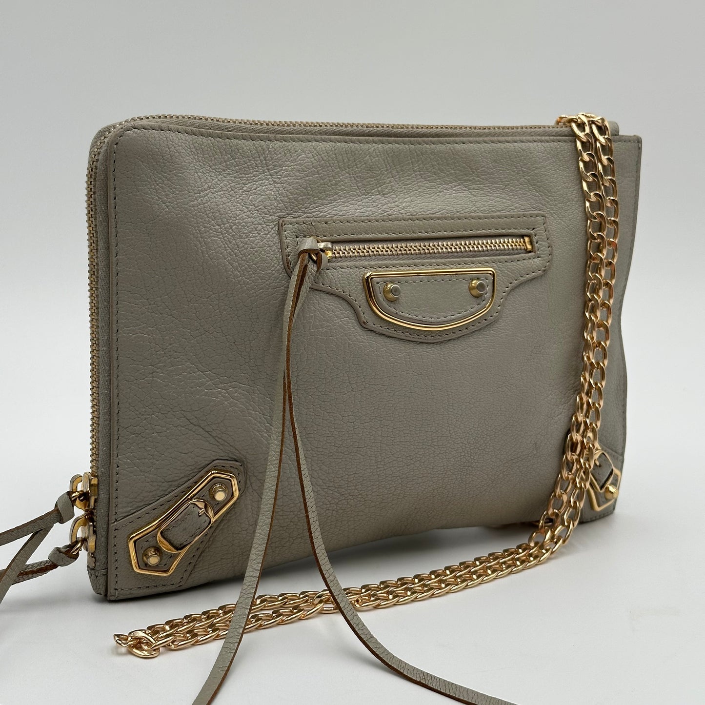 Authentic BALENCIAGA Zipper Clutch