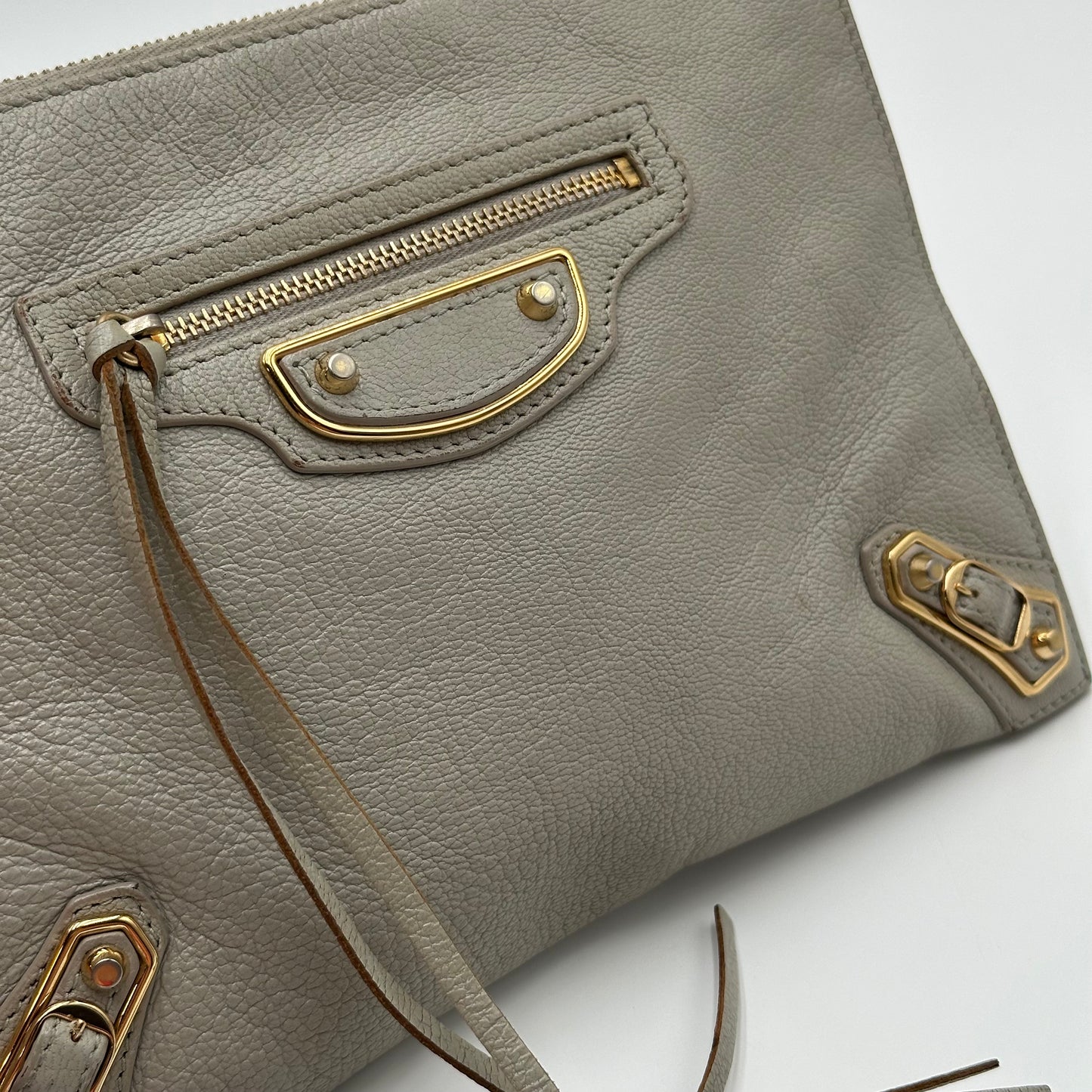 Authentic BALENCIAGA Zipper Clutch