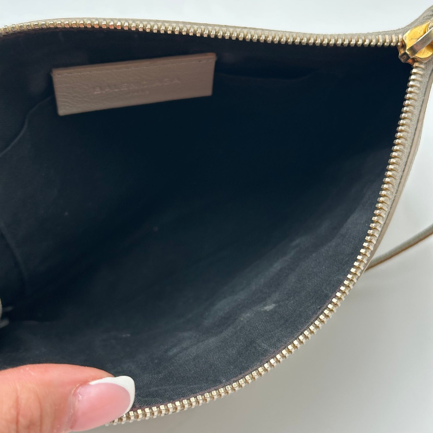 Authentic BALENCIAGA Zipper Clutch