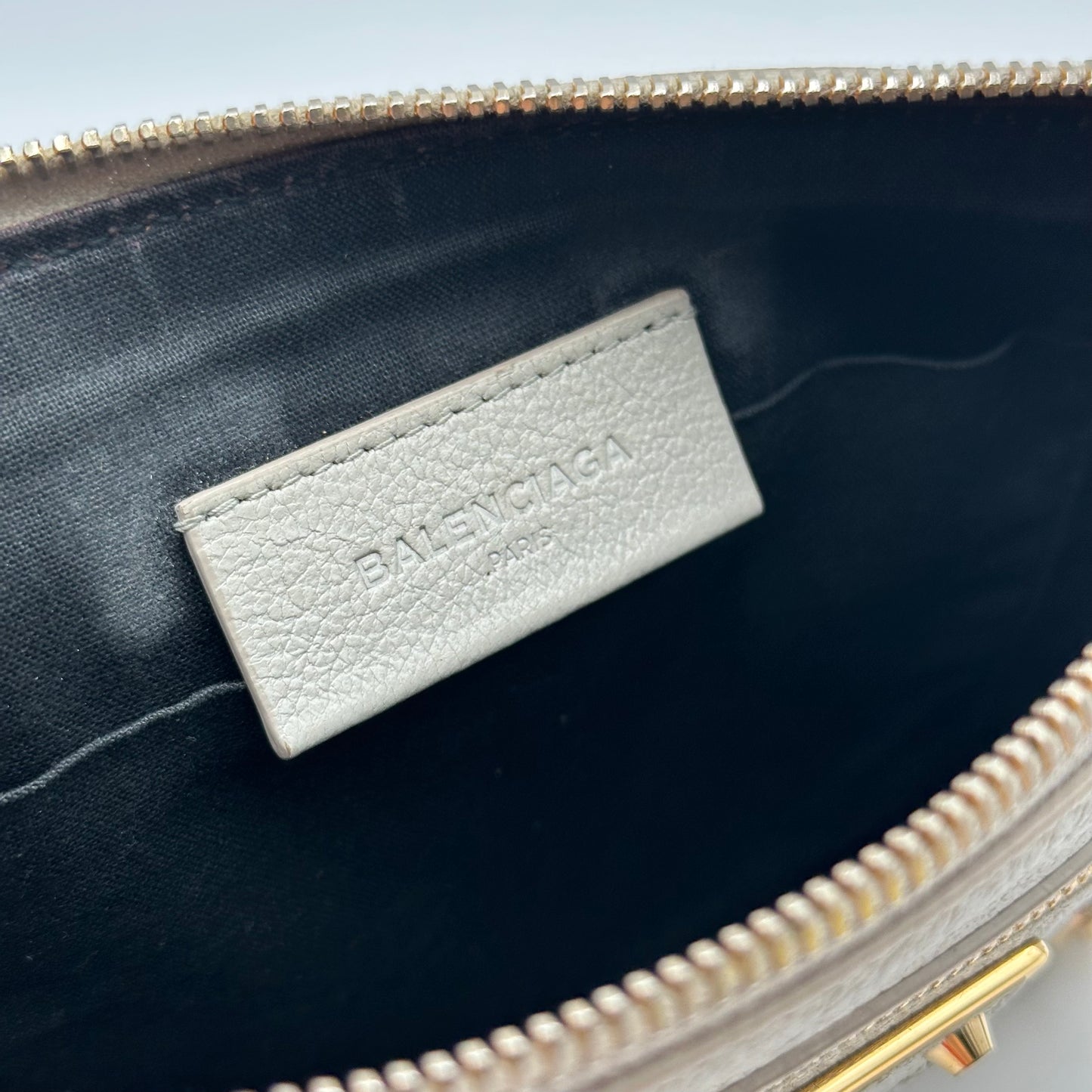 Authentic BALENCIAGA Zipper Clutch
