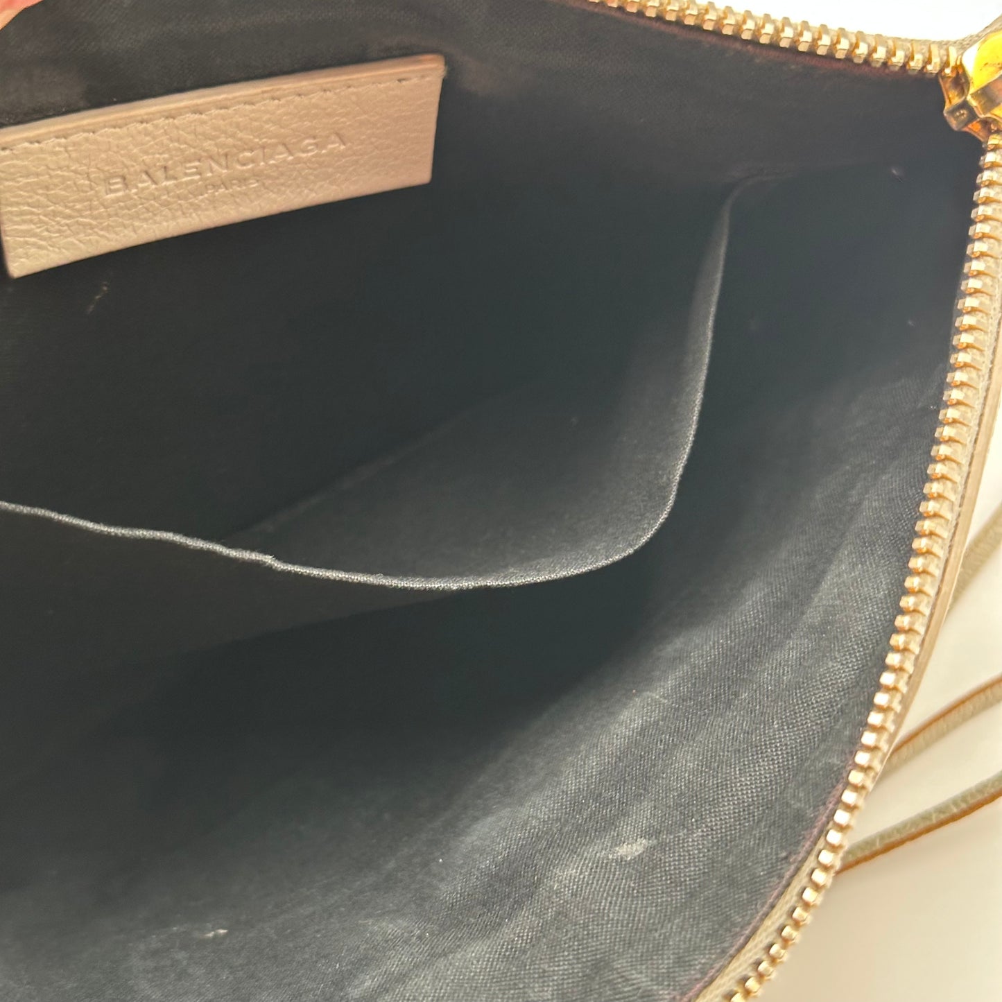 Authentic BALENCIAGA Zipper Clutch