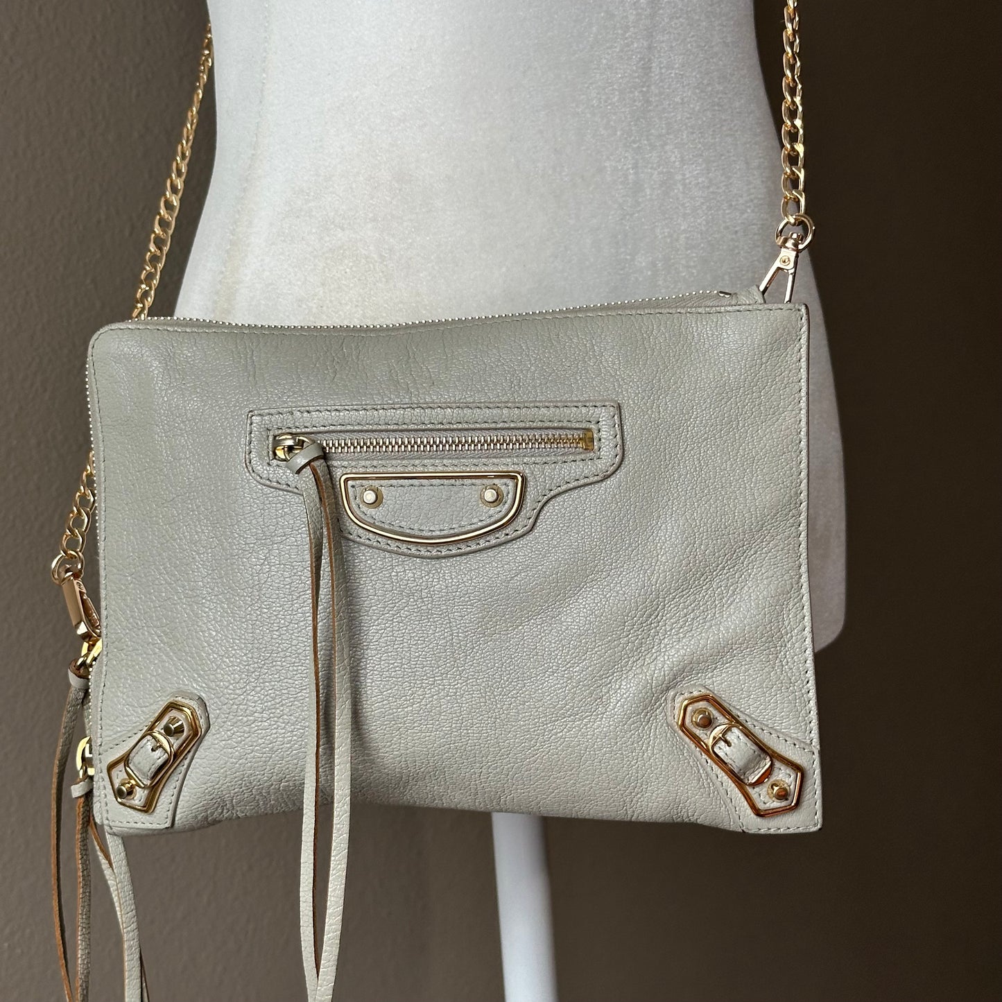 Authentic BALENCIAGA Zipper Clutch