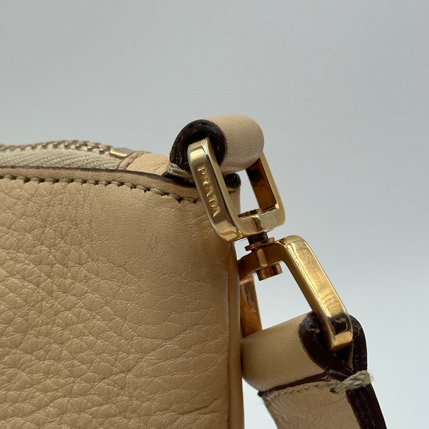 Authentic PRADA Saffiano Daino Shoulder Bag