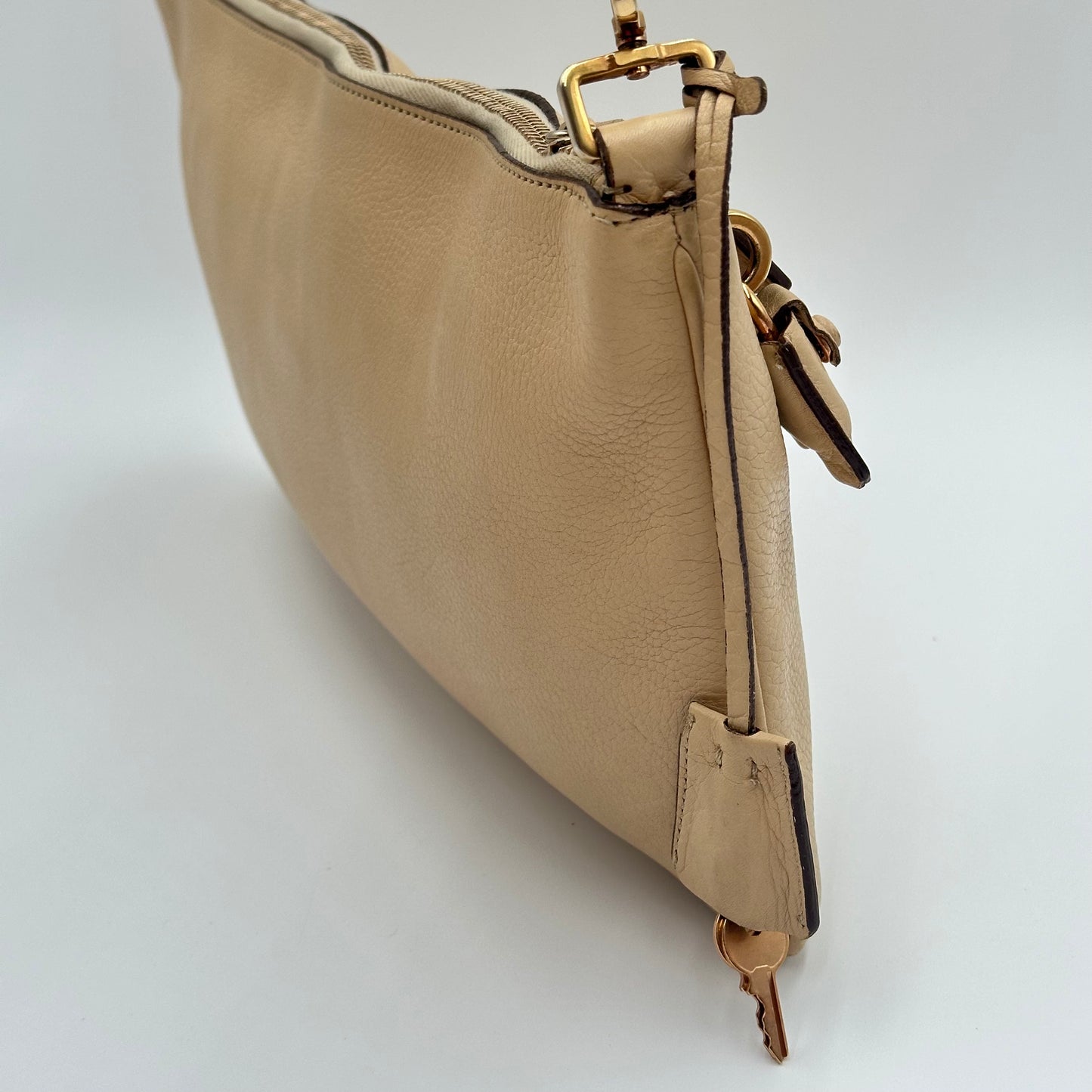 Authentic PRADA Saffiano Daino Shoulder Bag