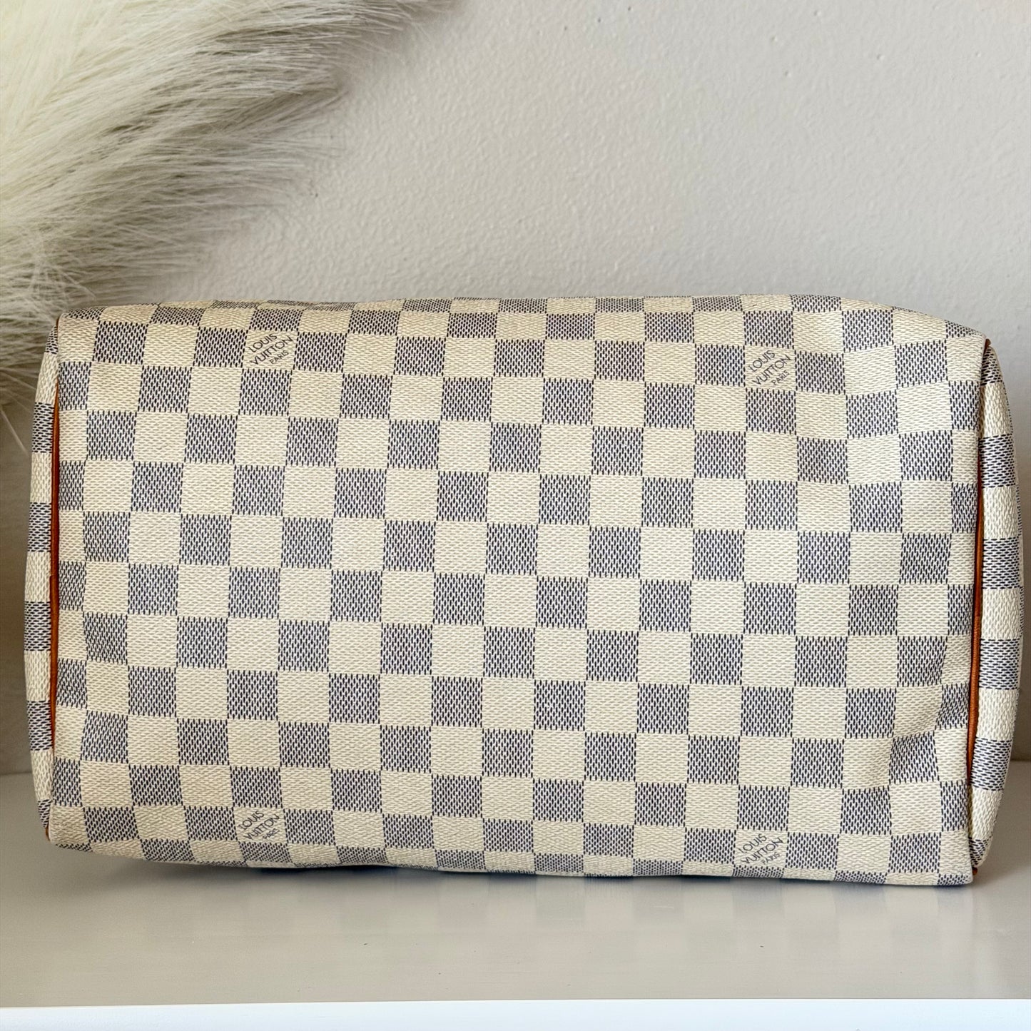 Authentic Louis Vuitton 2007 Damier Azur Speedy 30