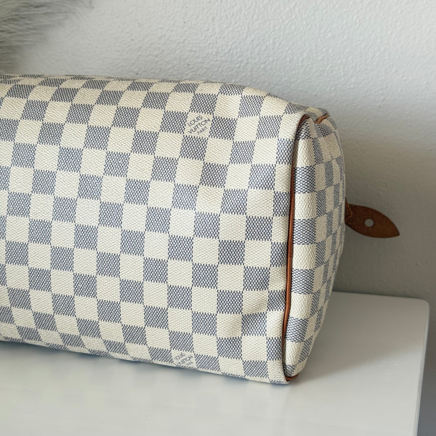 Authentic Louis Vuitton 2007 Damier Azur Speedy 30