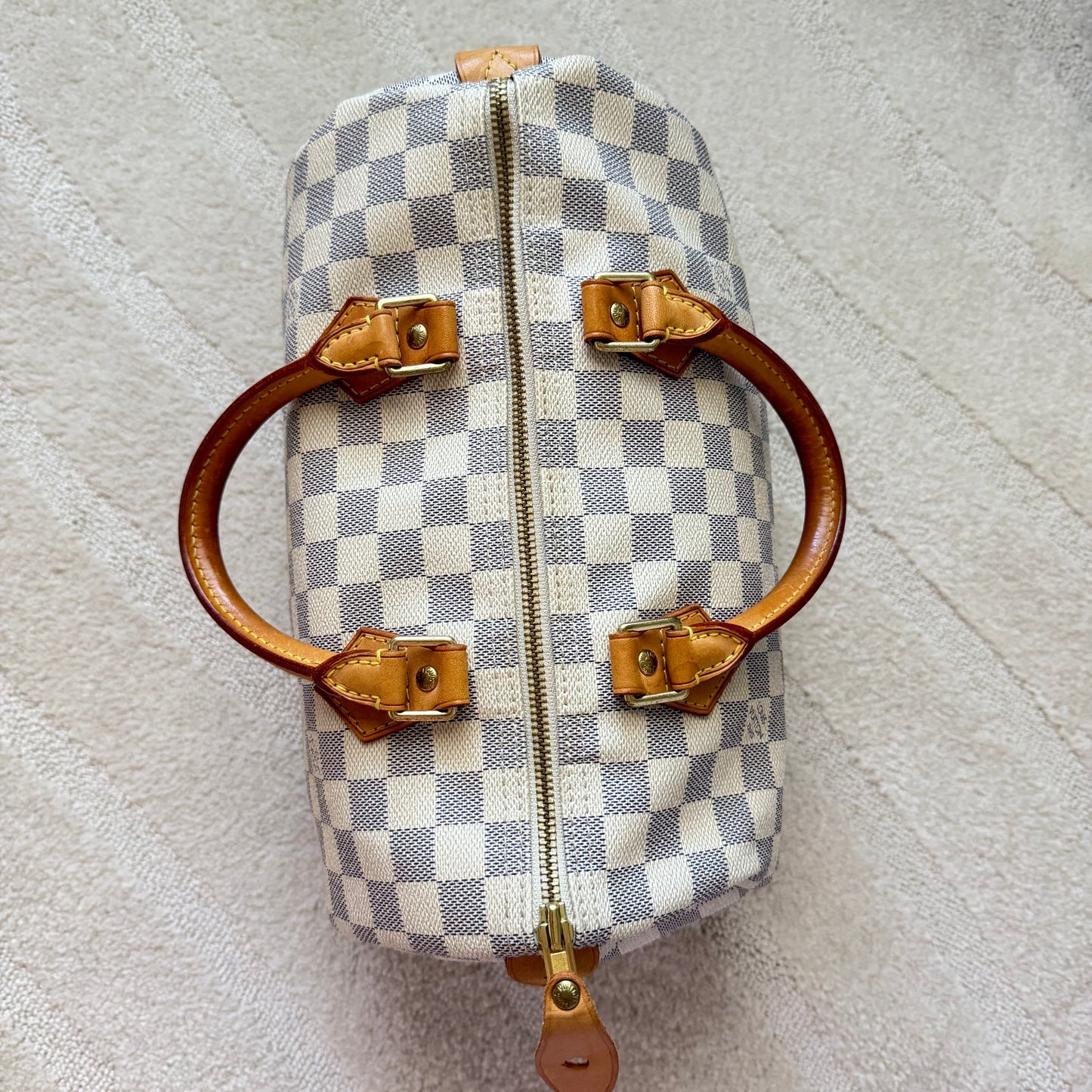 Authentic Louis Vuitton 2007 Damier Azur Speedy 30