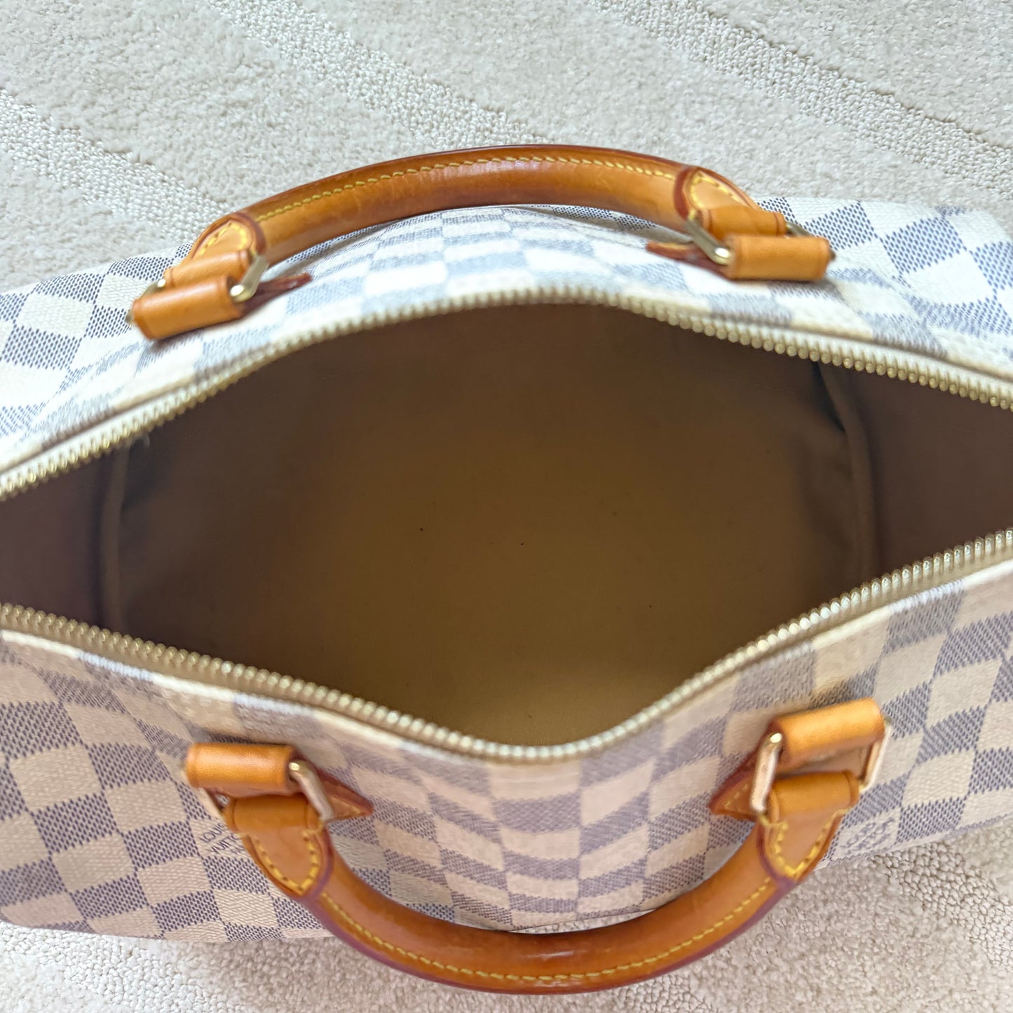 Authentic Louis Vuitton 2007 Damier Azur Speedy 30