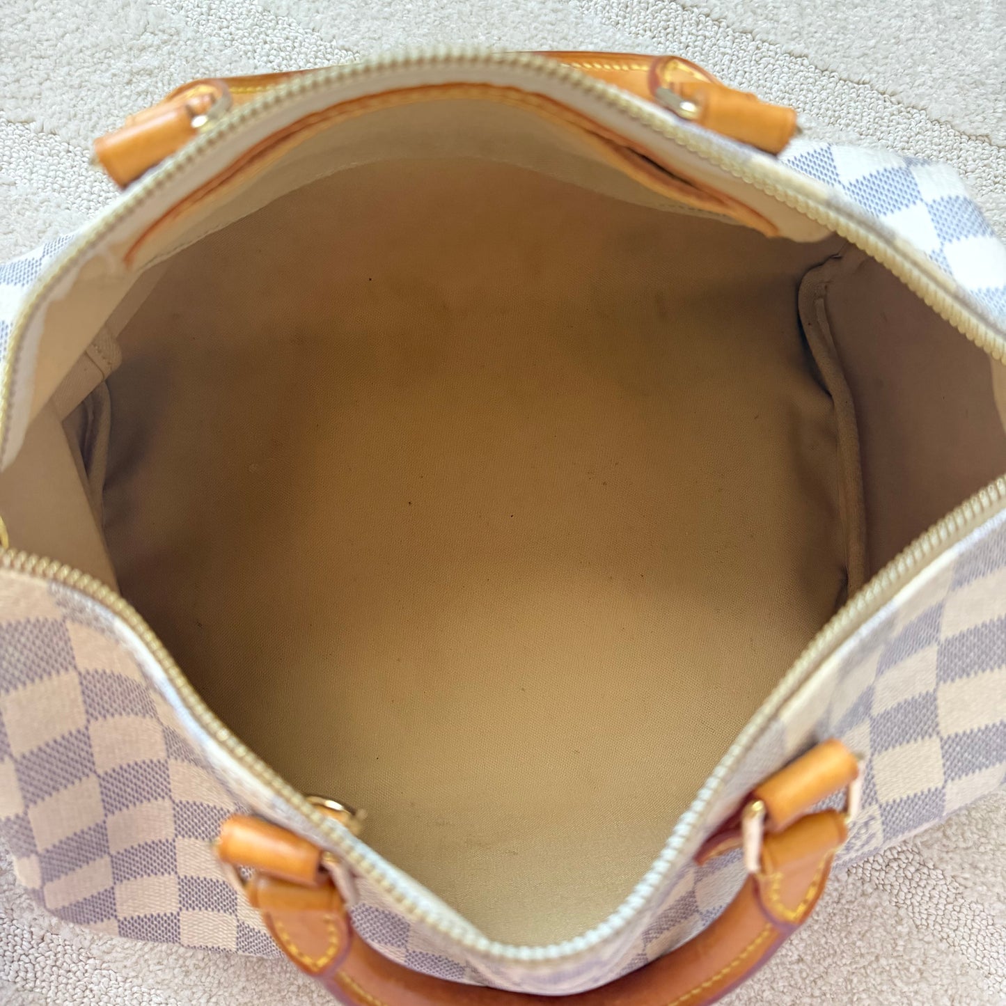Authentic Louis Vuitton 2007 Damier Azur Speedy 30