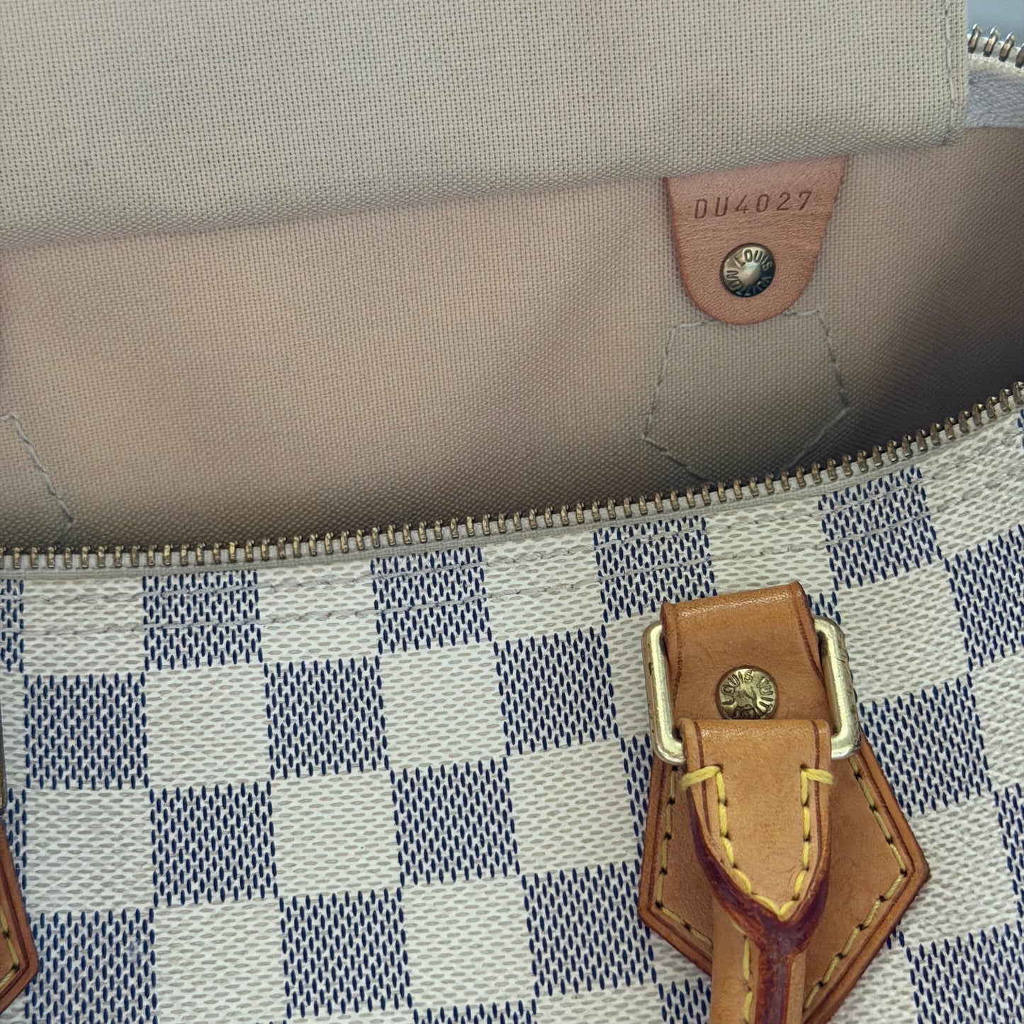 Authentic Louis Vuitton 2007 Damier Azur Speedy 30