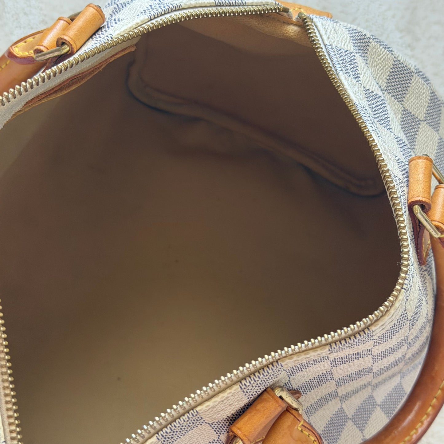 Authentic Louis Vuitton 2007 Damier Azur Speedy 30
