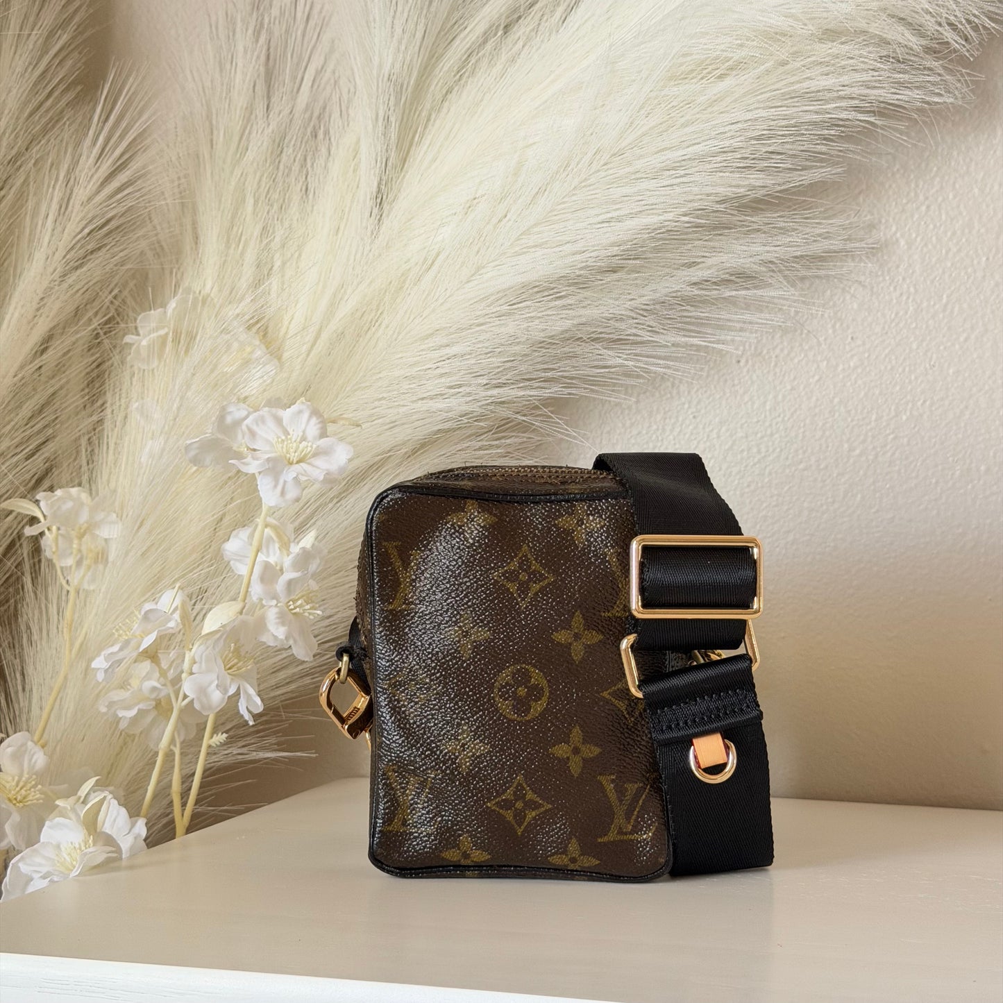 Authentic Louis Vuitton Monogram Mini Danube