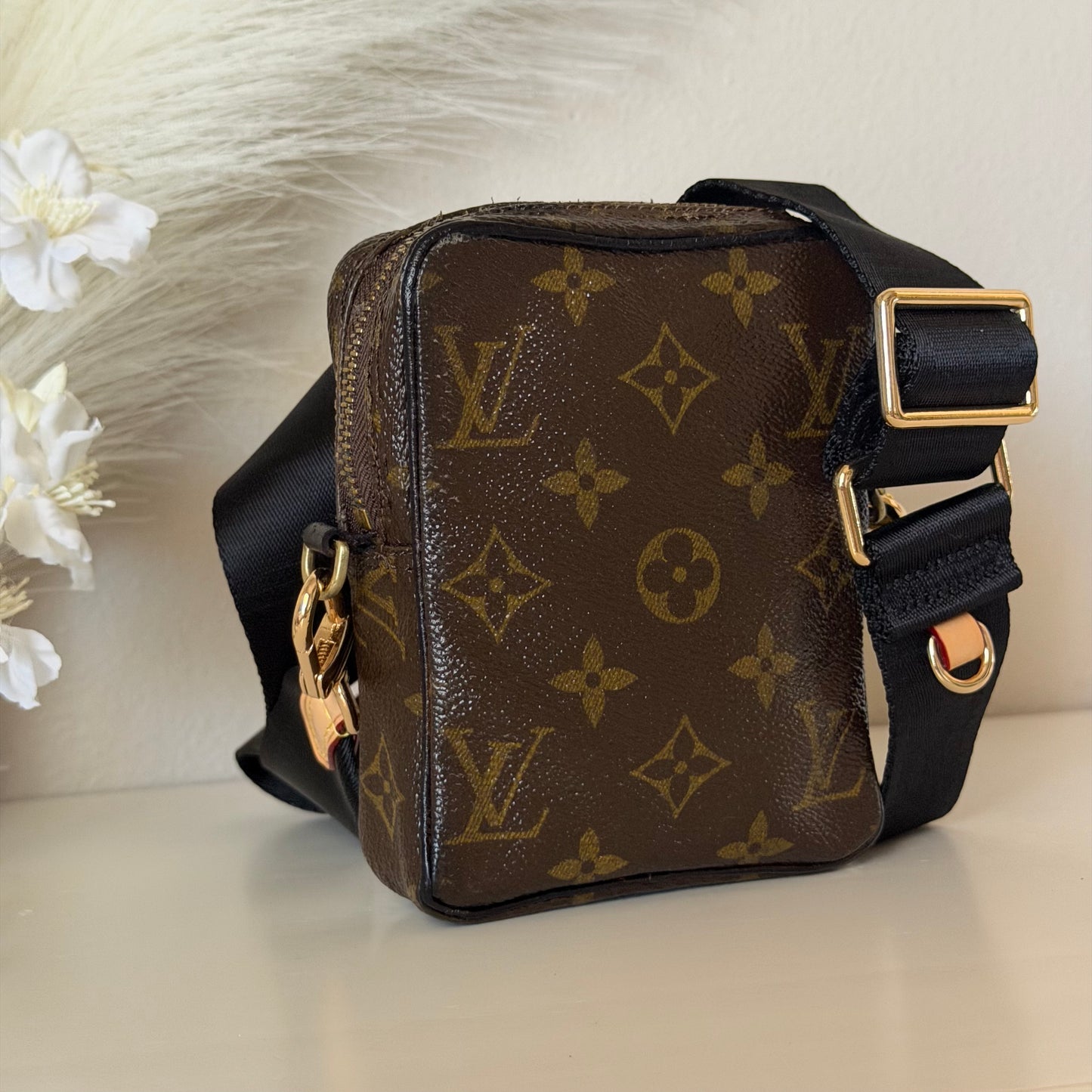 Authentic Louis Vuitton Monogram Mini Danube