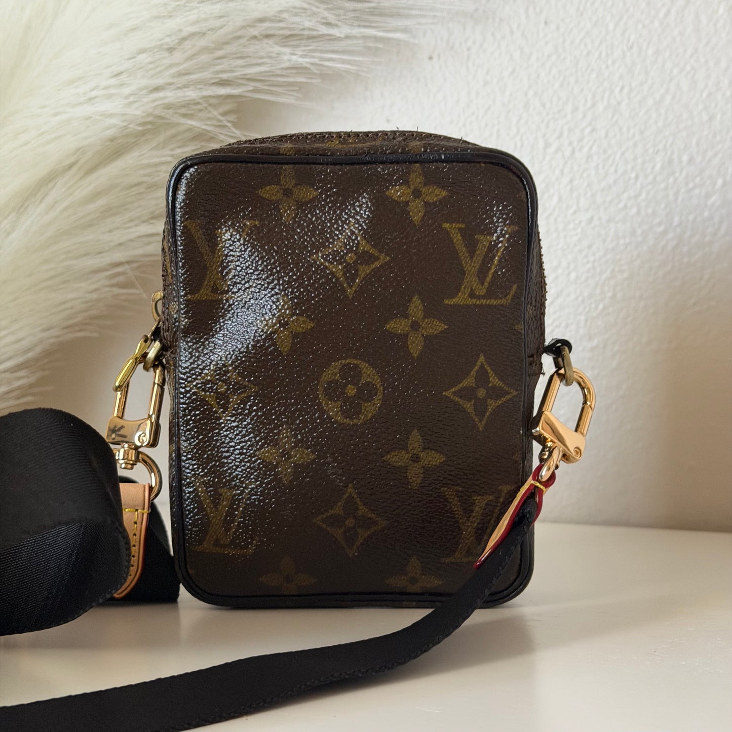Authentic Louis Vuitton Monogram Mini Danube