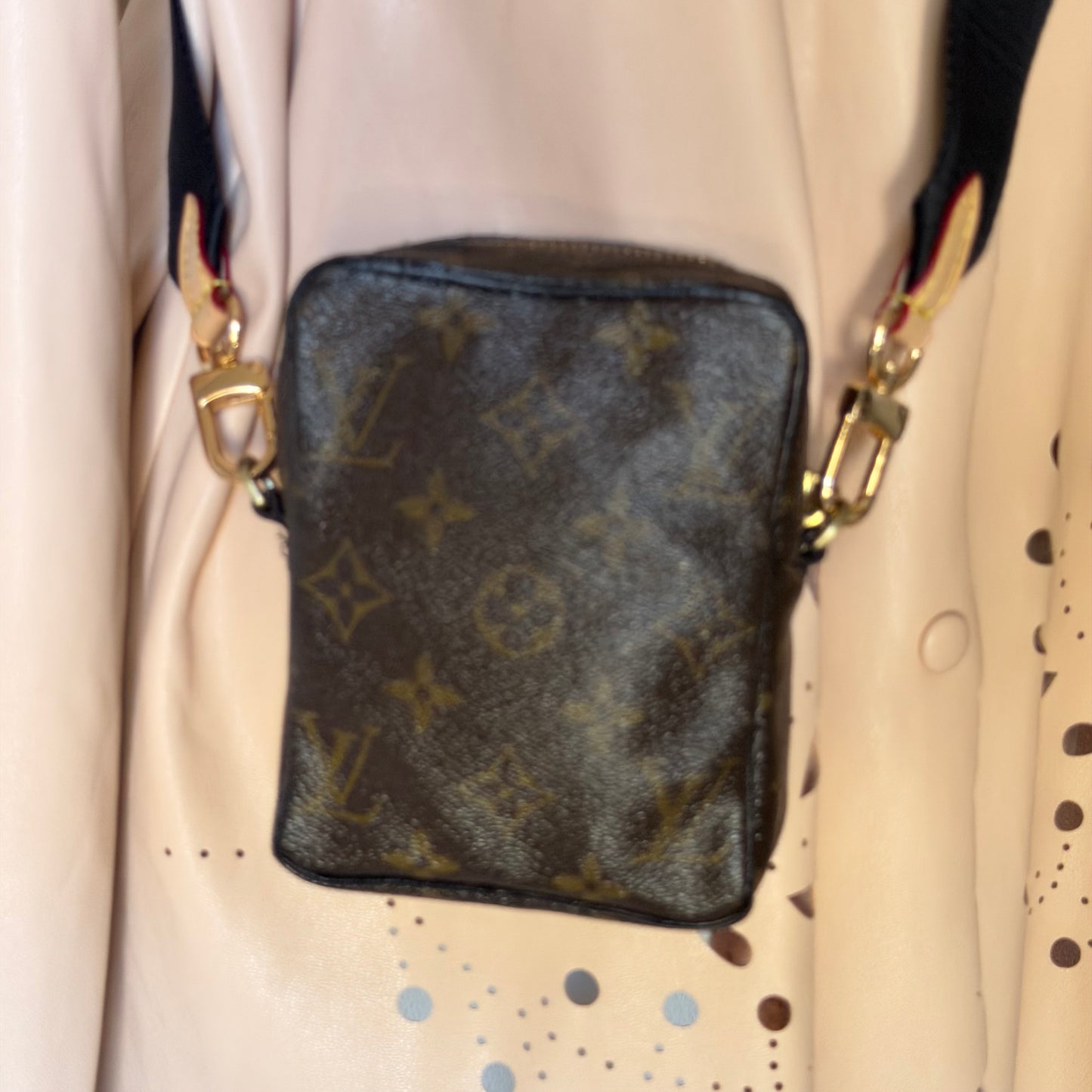 Authentic Louis Vuitton Monogram Mini Danube