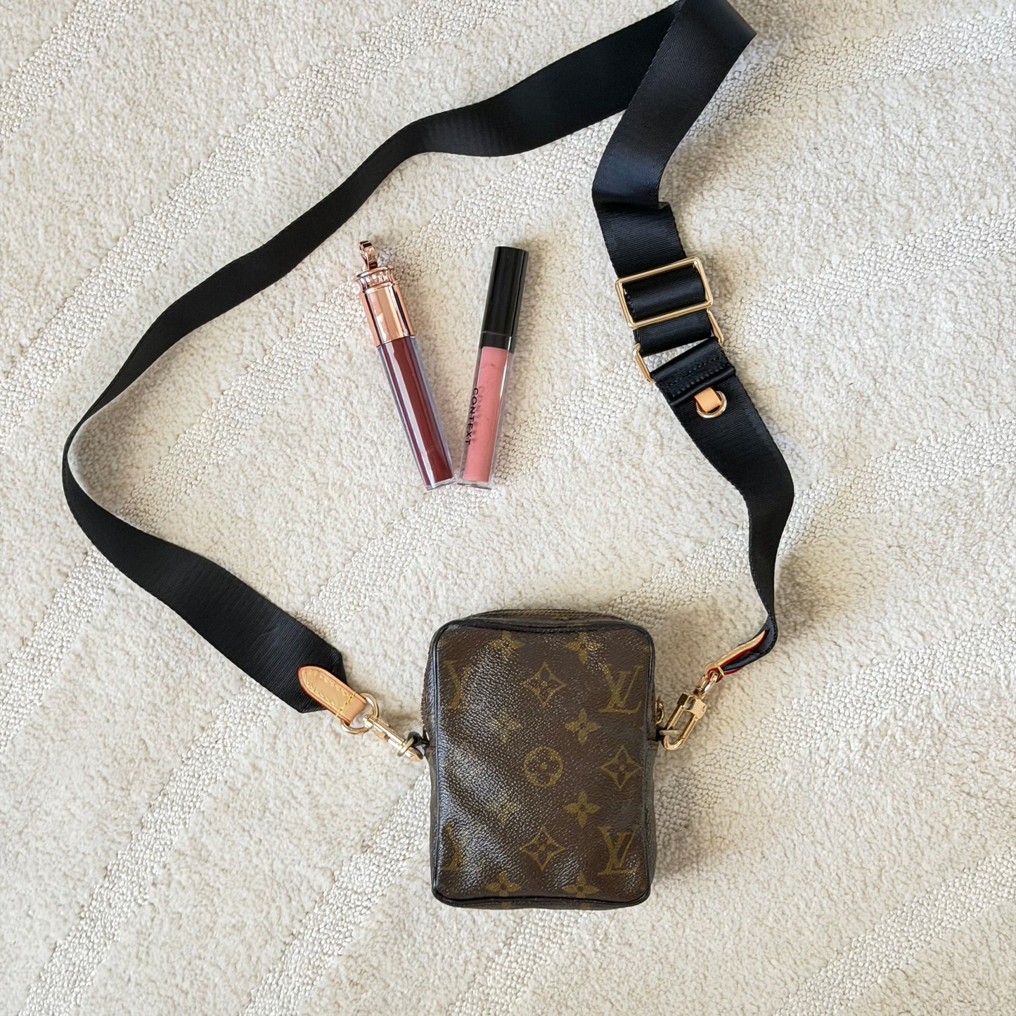 Authentic Louis Vuitton Monogram Mini Danube