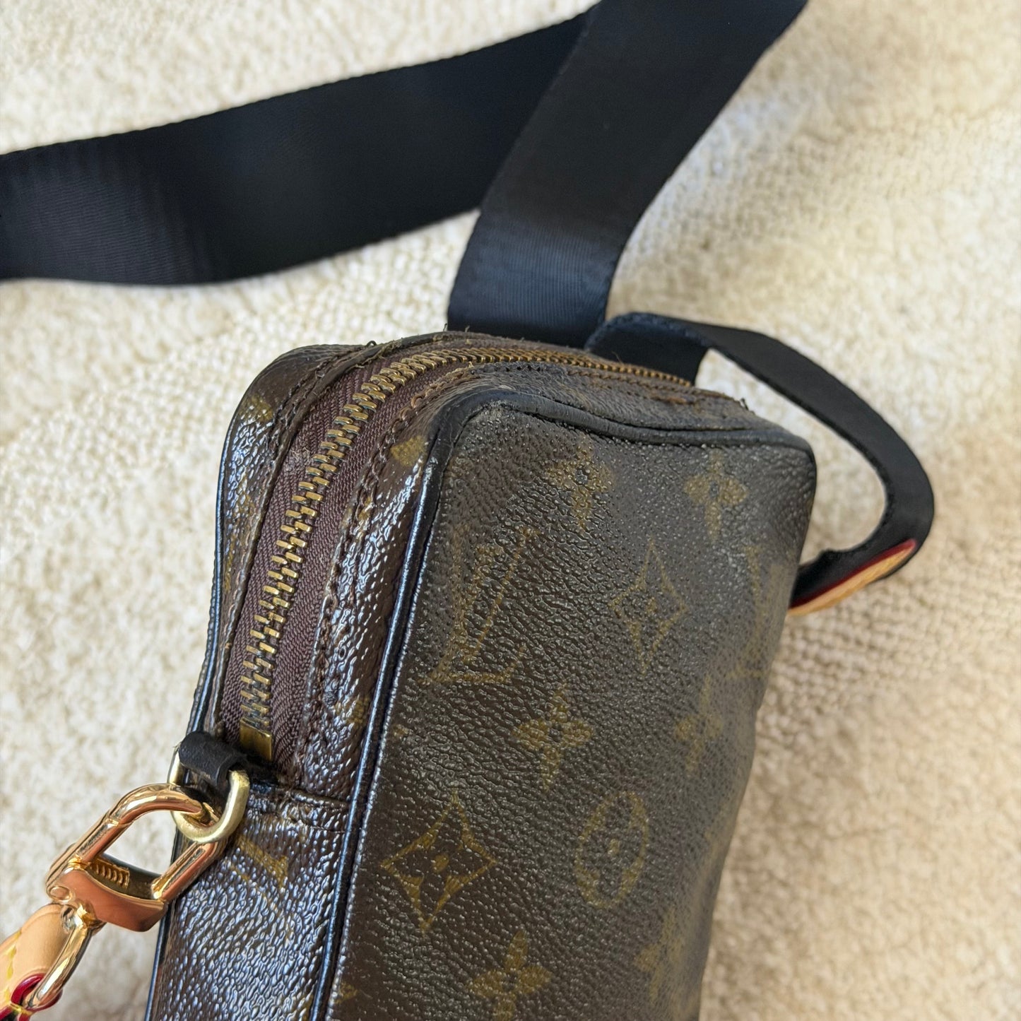 Authentic Louis Vuitton Monogram Mini Danube