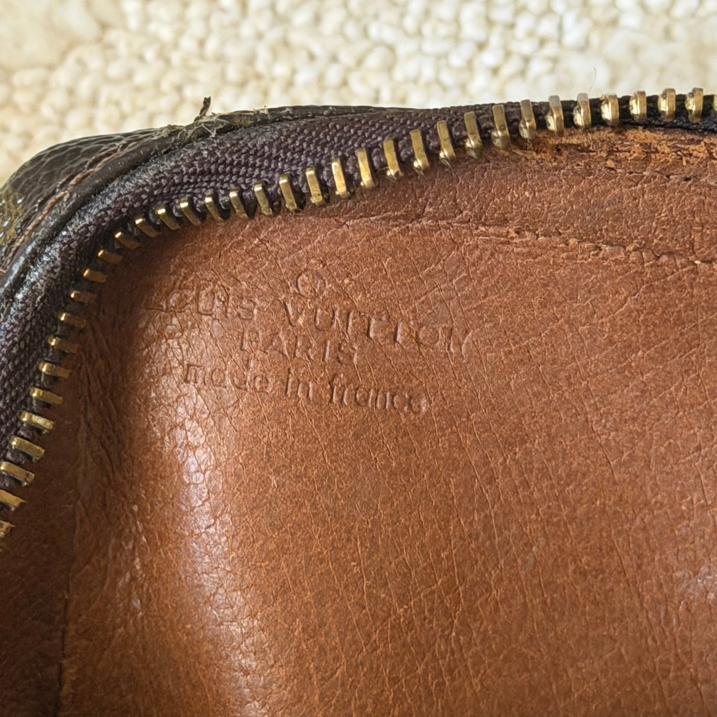 Authentic Louis Vuitton Monogram Mini Danube