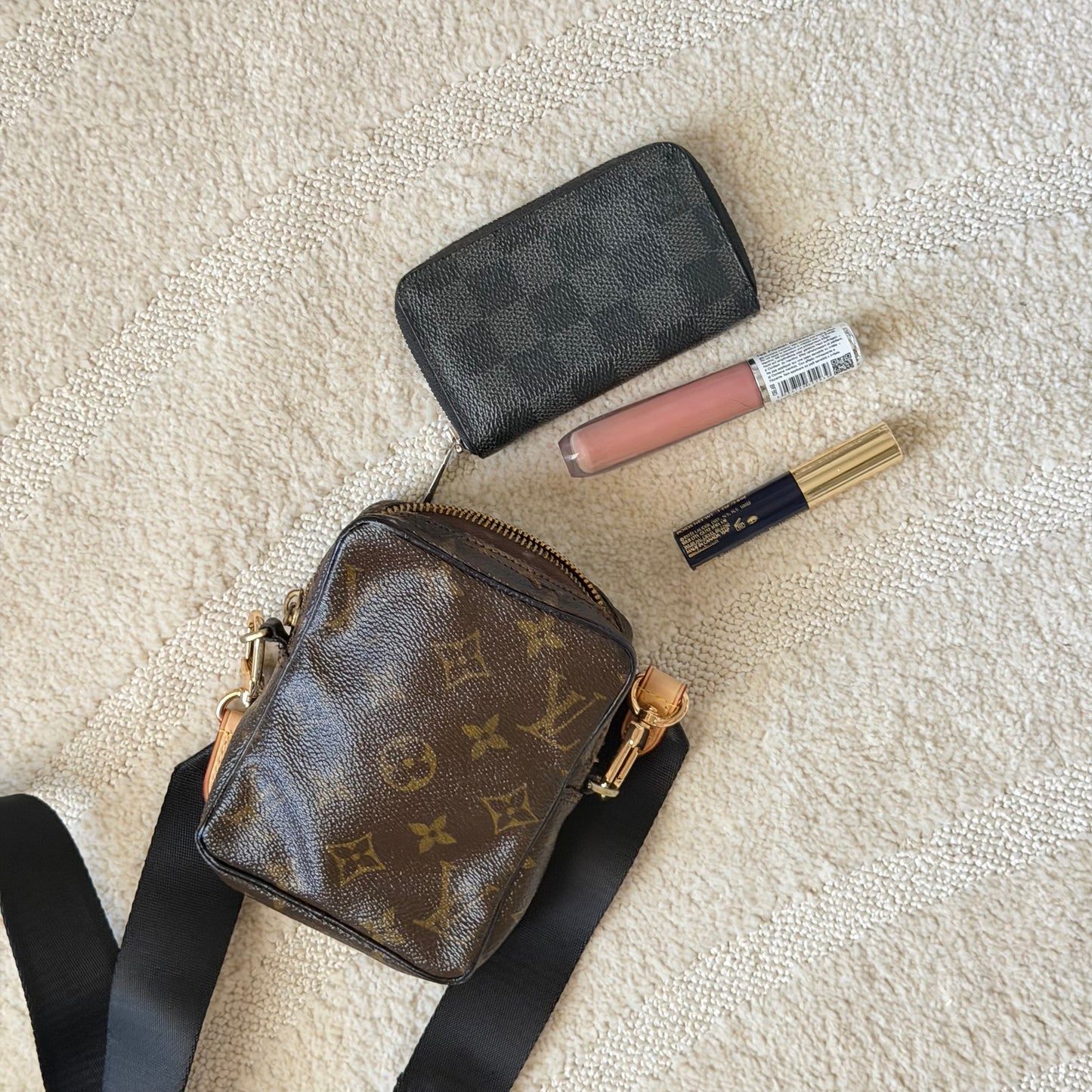Authentic Louis Vuitton Monogram Mini Danube