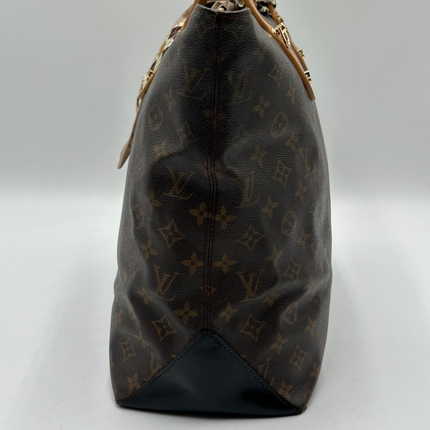 Authentic Louis Vuitton 2000 Monogram Cabas Mezzo Tote
