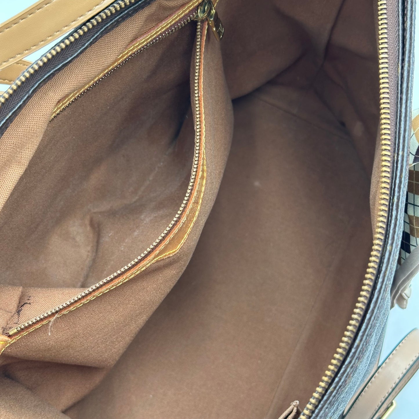 Authentic Louis Vuitton 2000 Monogram Cabas Mezzo Tote