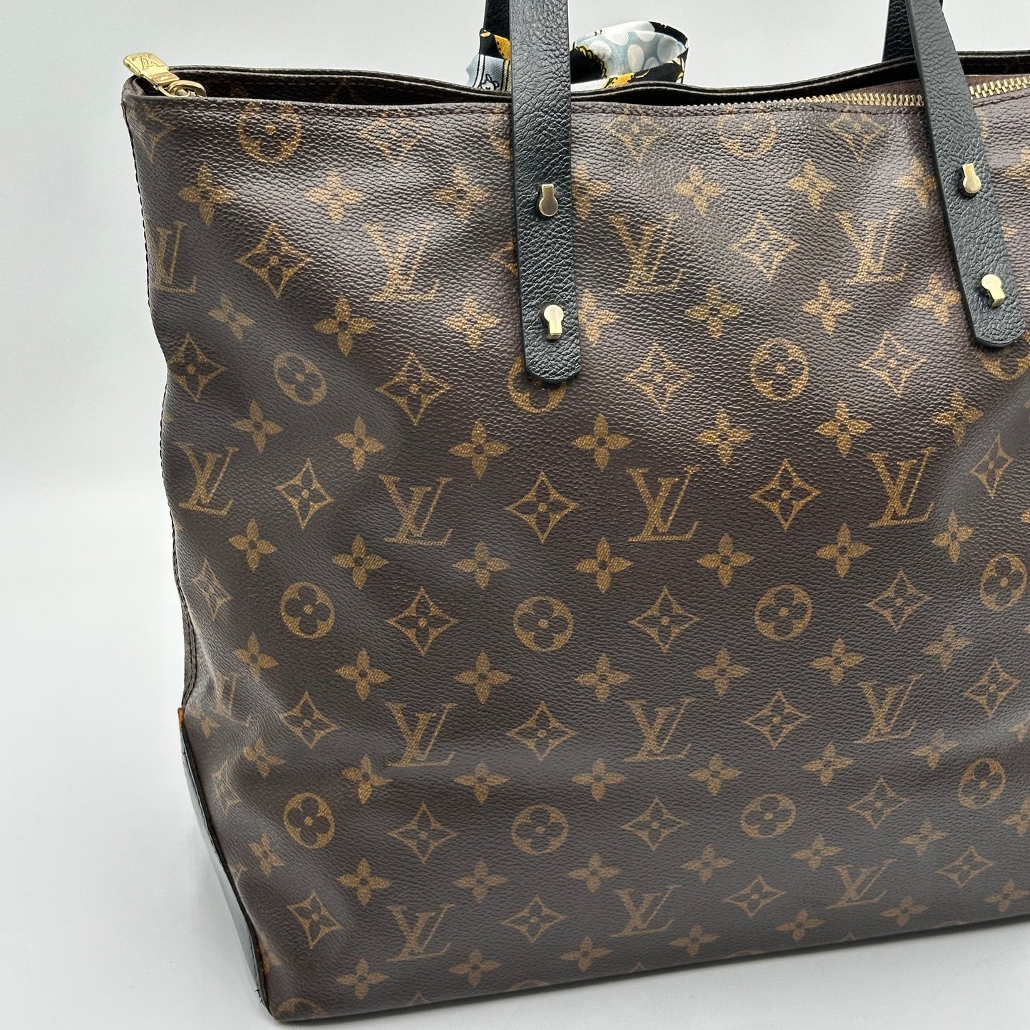 Authentic Louis Vuitton 1999 Monogram Cabas Mezzo Tote
