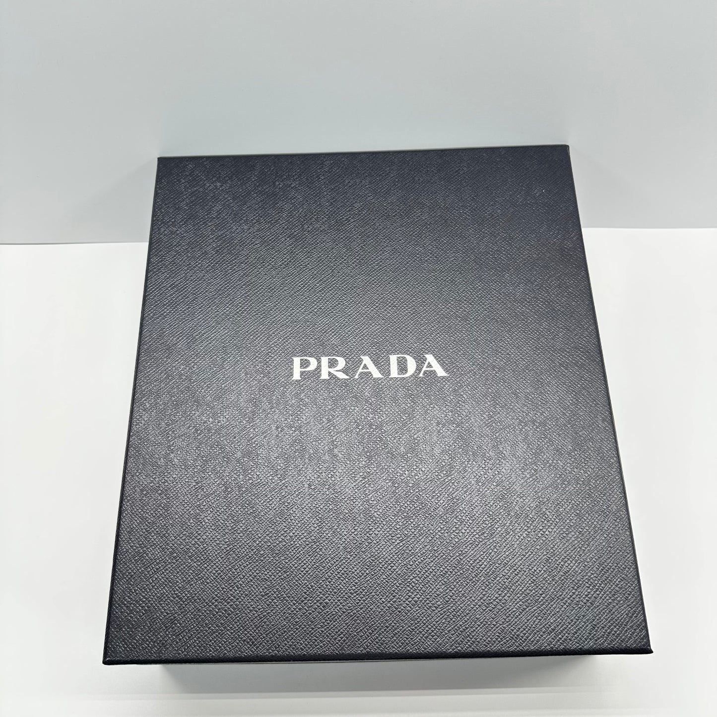 Authentic PRADA Paillettes Sequin Mini Re-Edition 2000 Bag Black White