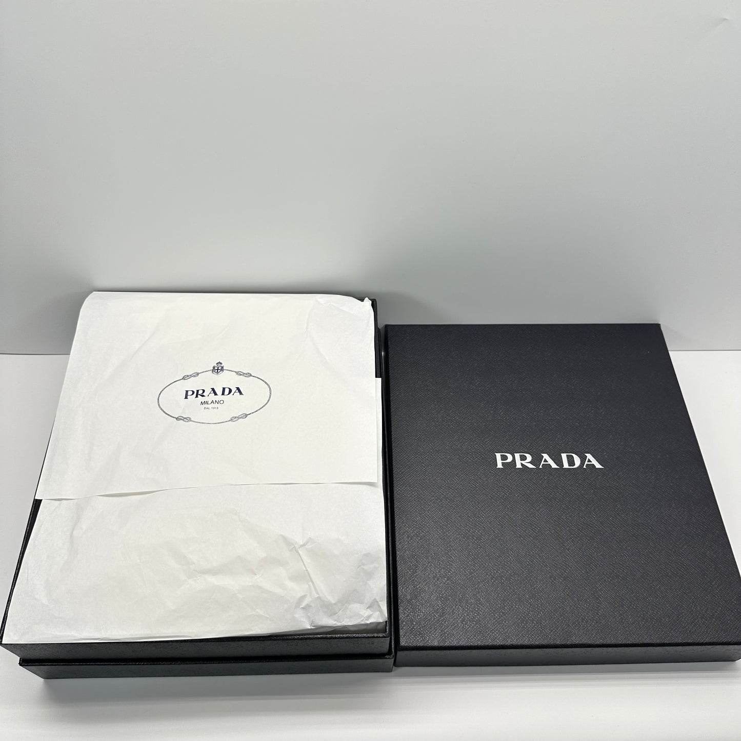Authentic PRADA Paillettes Sequin Mini Re-Edition 2000 Bag Black White