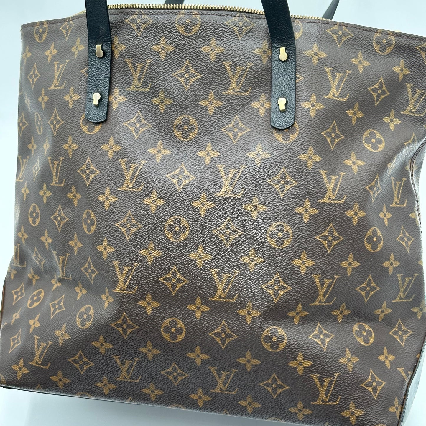 Authentic Louis Vuitton 1999 Monogram Cabas Mezzo Tote