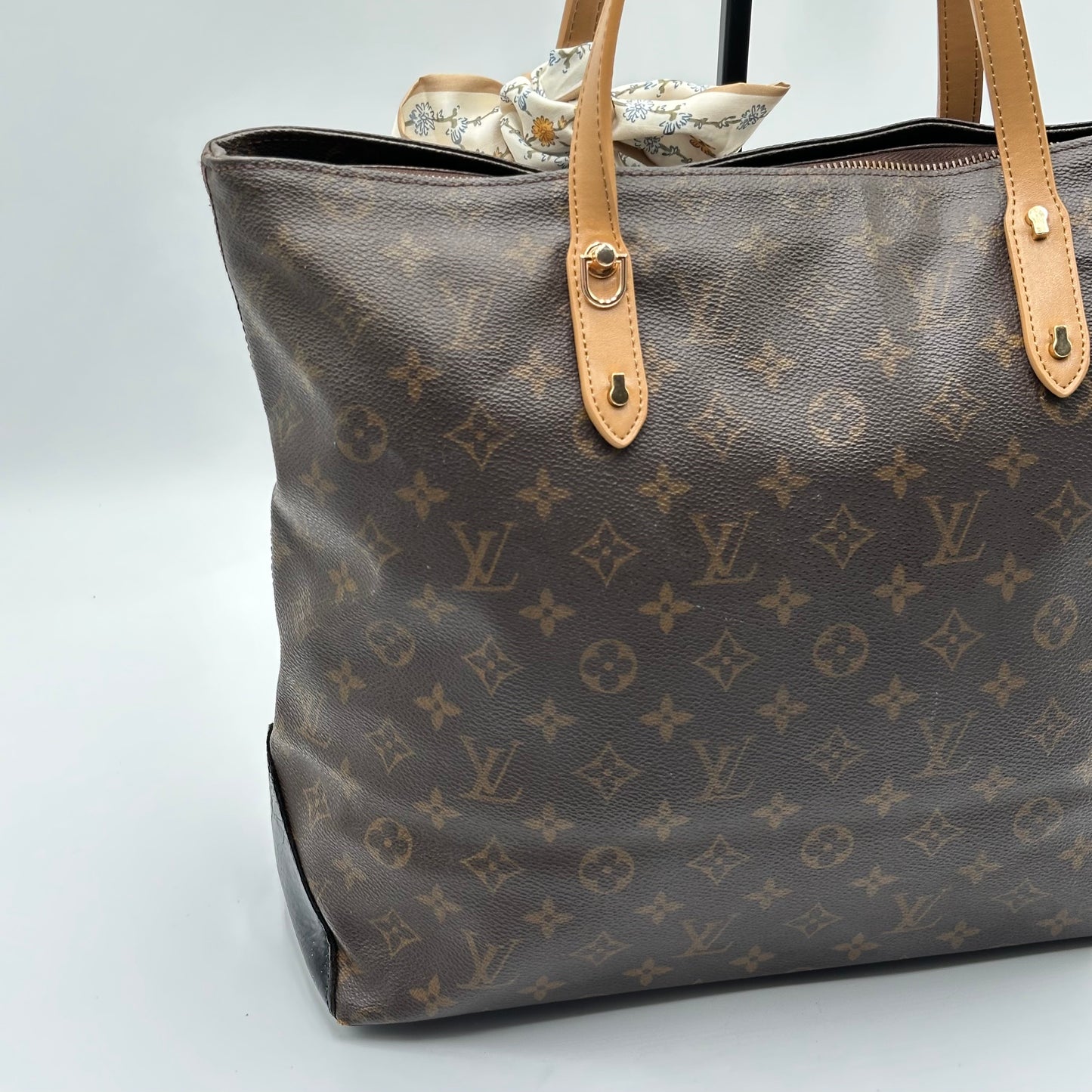 Authentic Louis Vuitton 1999 Monogram Cabas Mezzo Tote