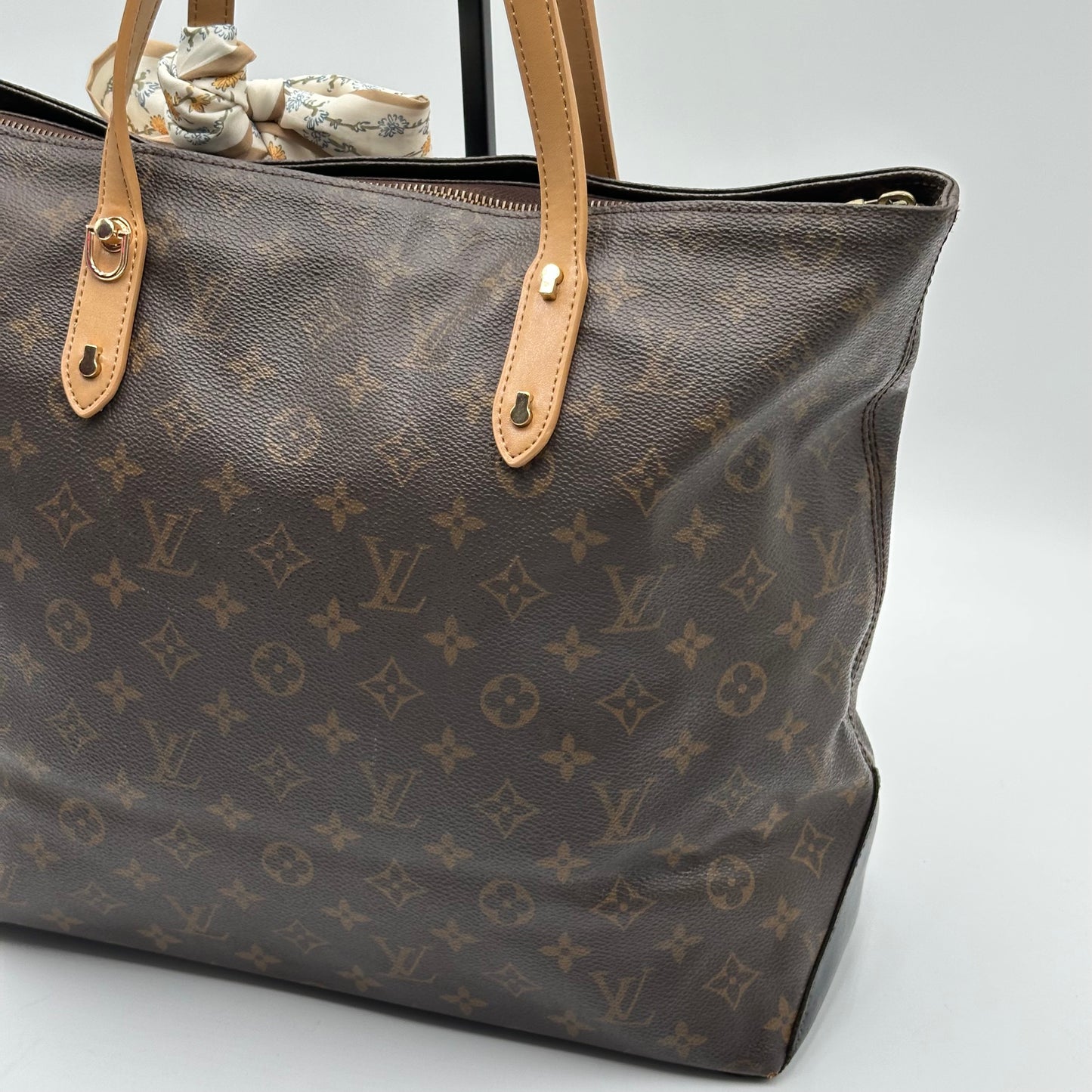 Authentic Louis Vuitton 1999 Monogram Cabas Mezzo Tote