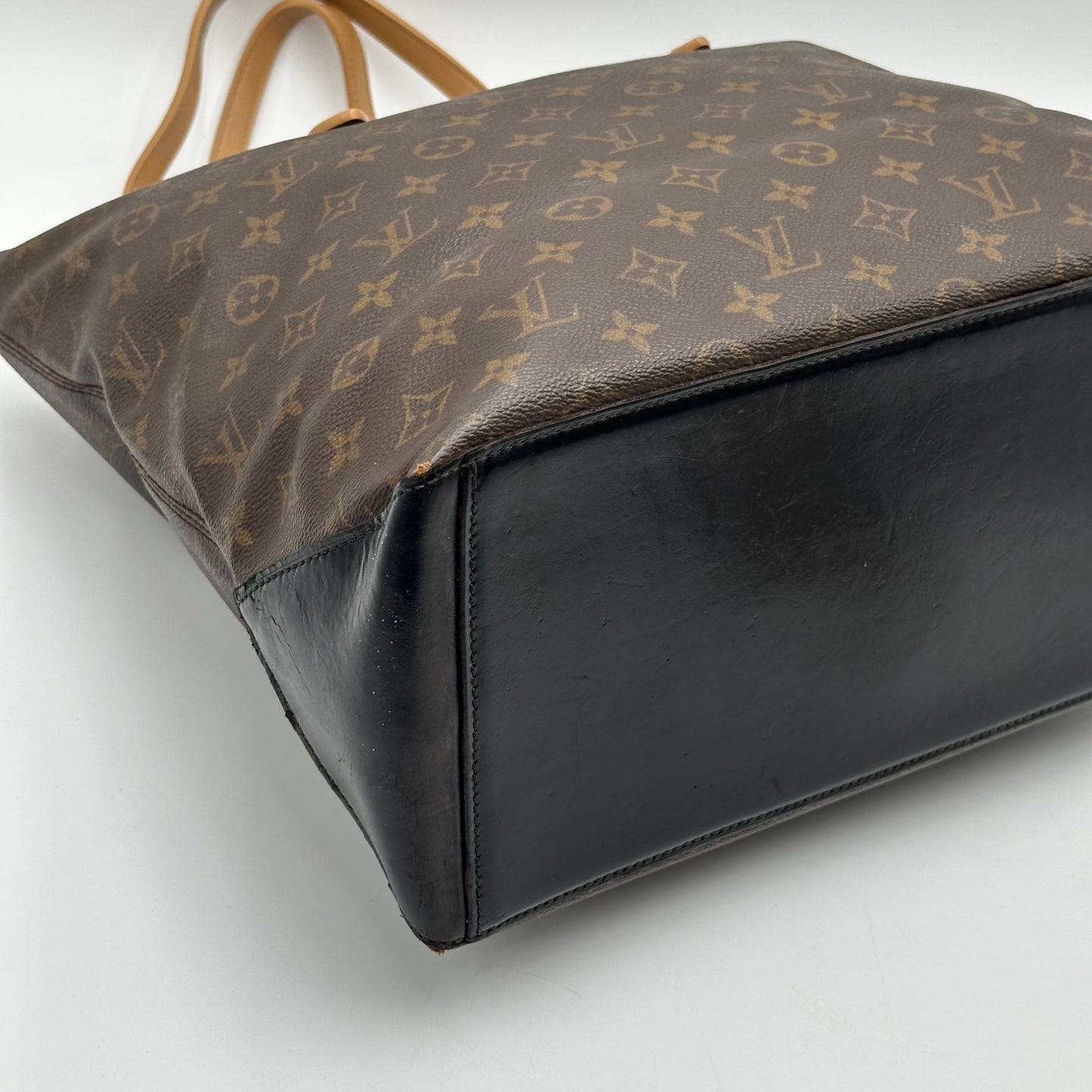 Authentic Louis Vuitton 1999 Monogram Cabas Mezzo Tote