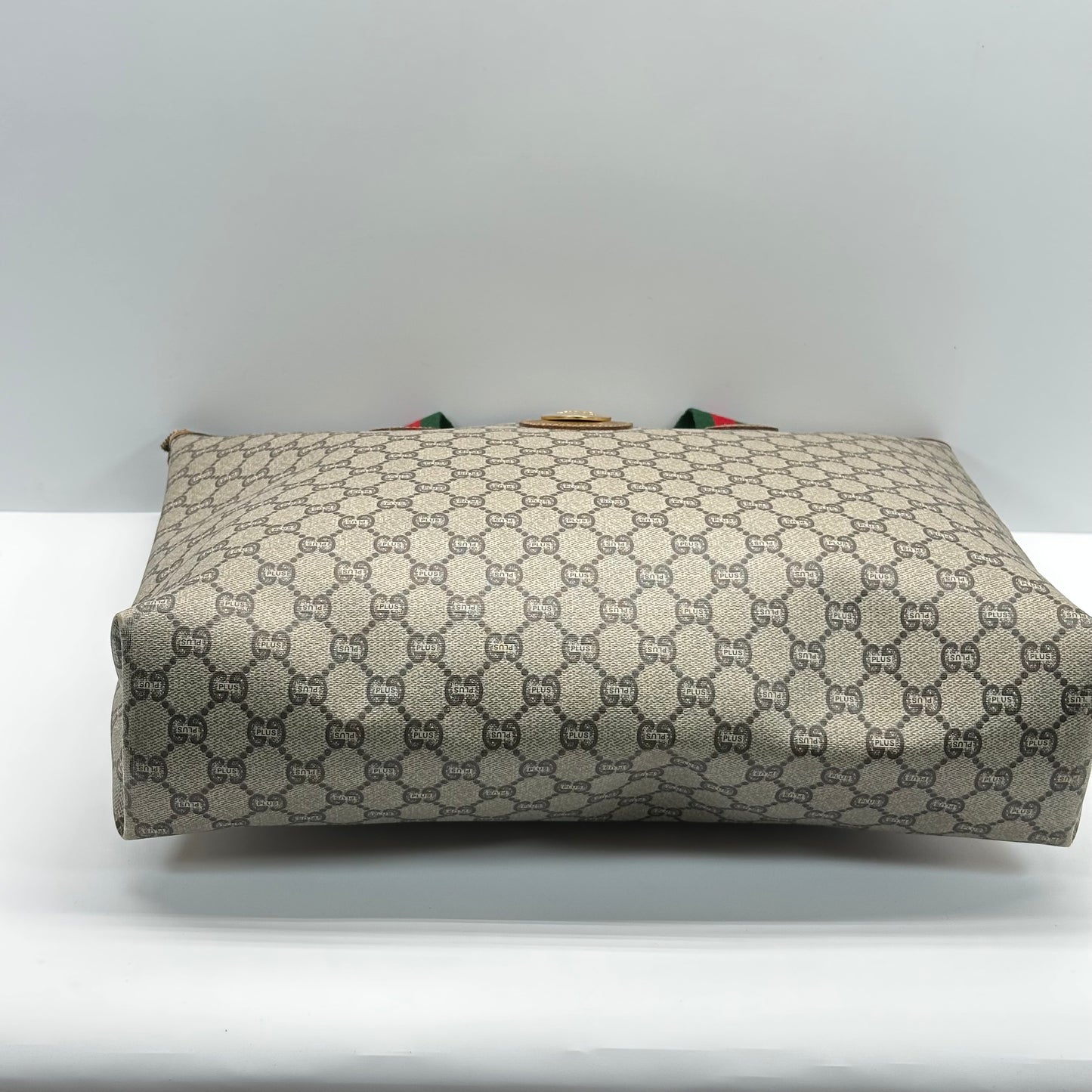 Authentic GUCCI GG Brown Travel Tote